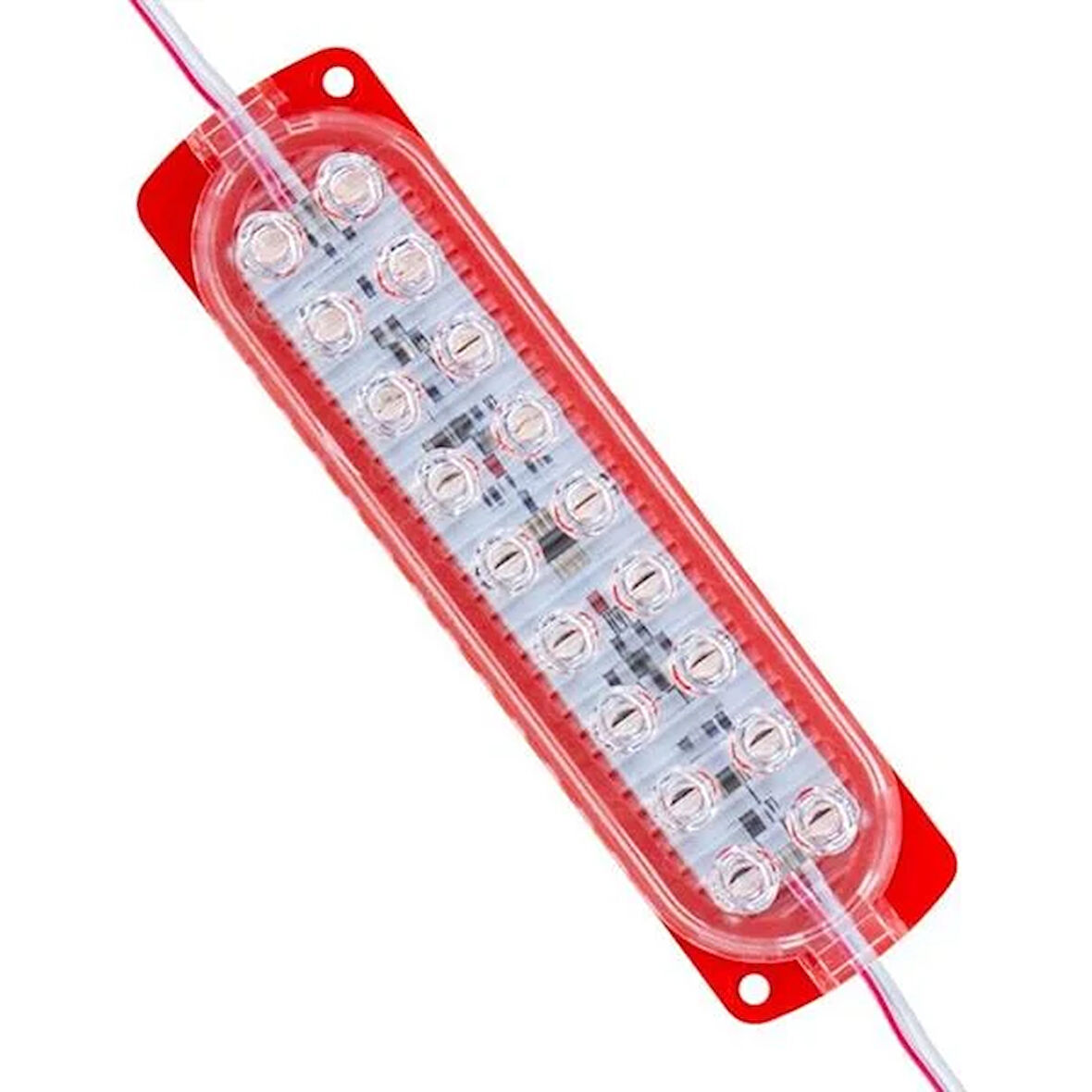 12 Volt 3.6 Watt Kırmızı Flaşlı Yanıp Sönen 2835 Modül Led