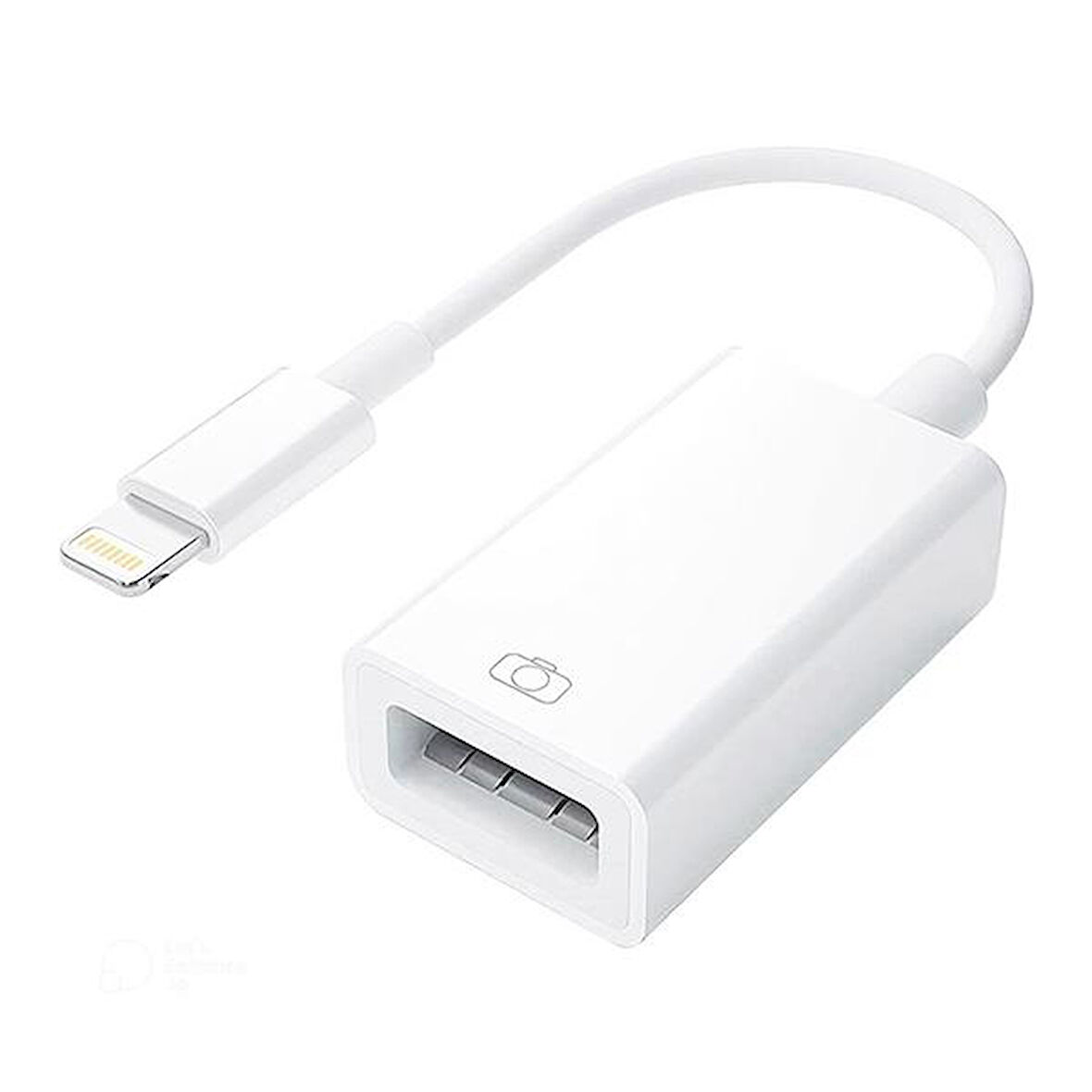 İpad İphone Lightning Uyumlu USB Girişli OTG Çevirici Adaptör