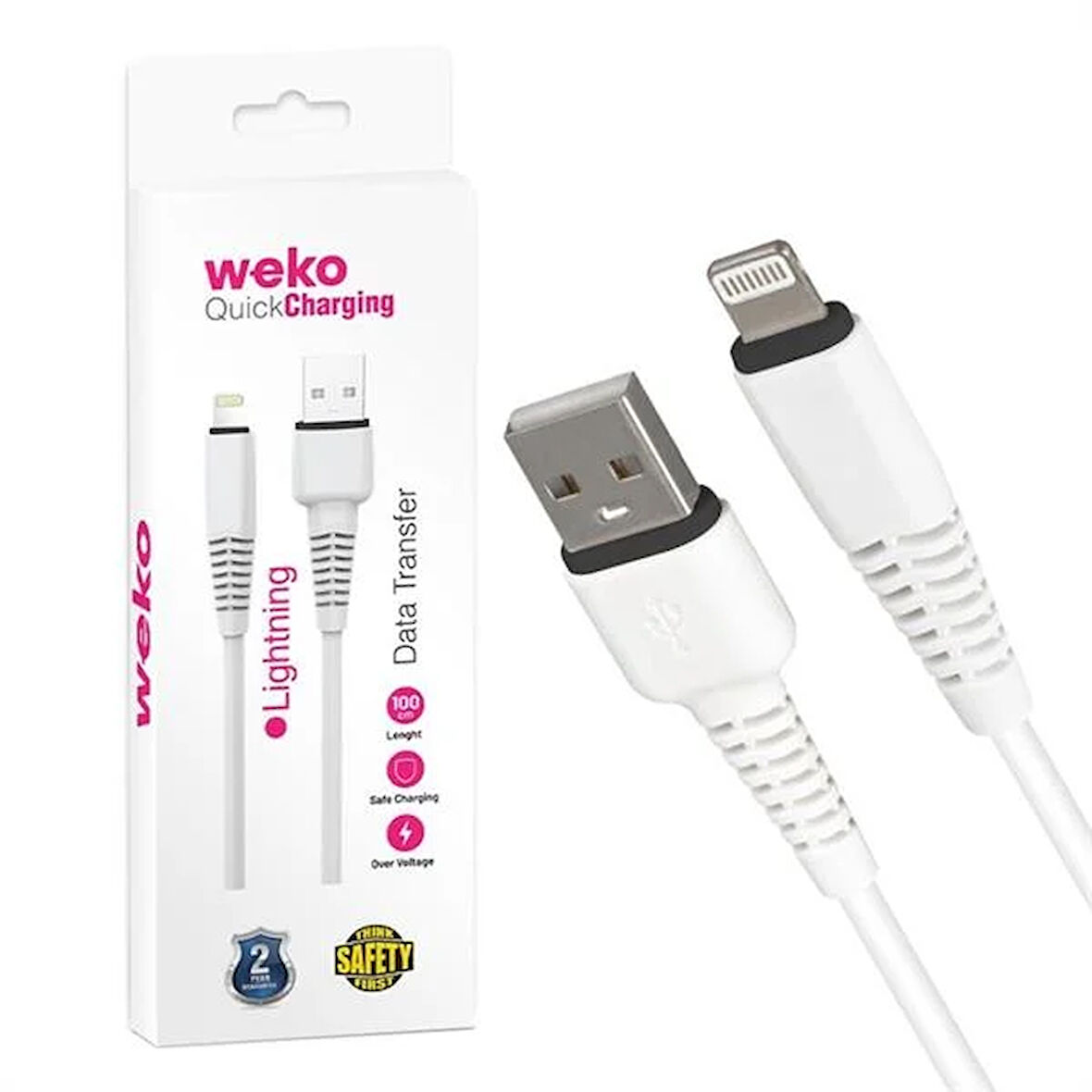 WK-22022 USB To Lightning Telefon Şarj Kablosu