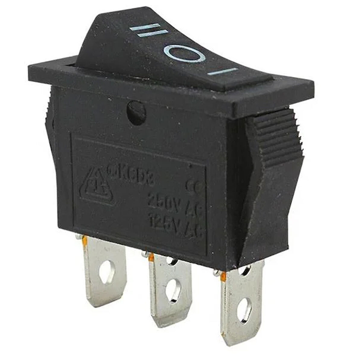 IC-117 Dar Işıksız On-Off-On 3P Yaylı Anahtar