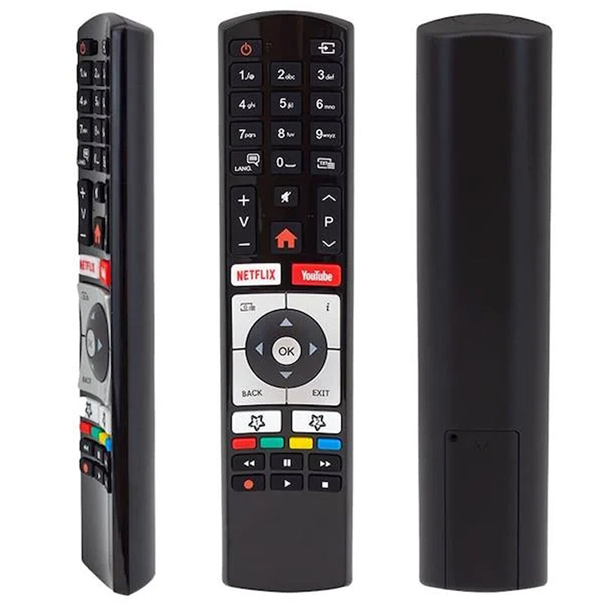 Vestel Rc4318 H0362A Netflix-Youtube Tuşlu Tv Kumandası