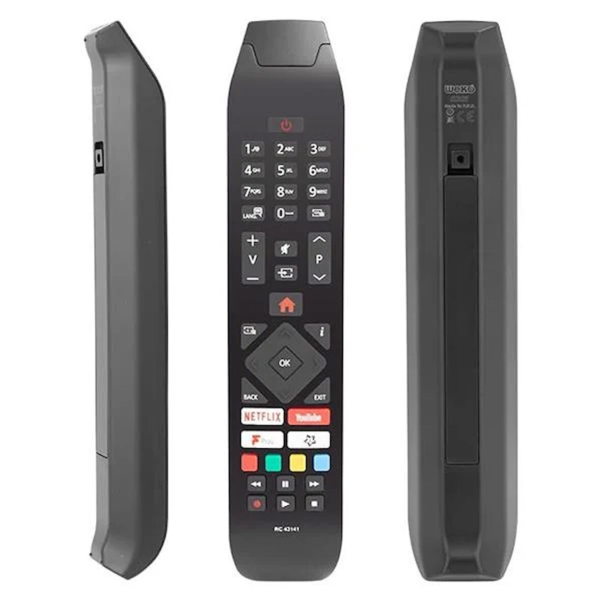 Vestel H0297C - Youtube Tuşlu Tv Kumandası