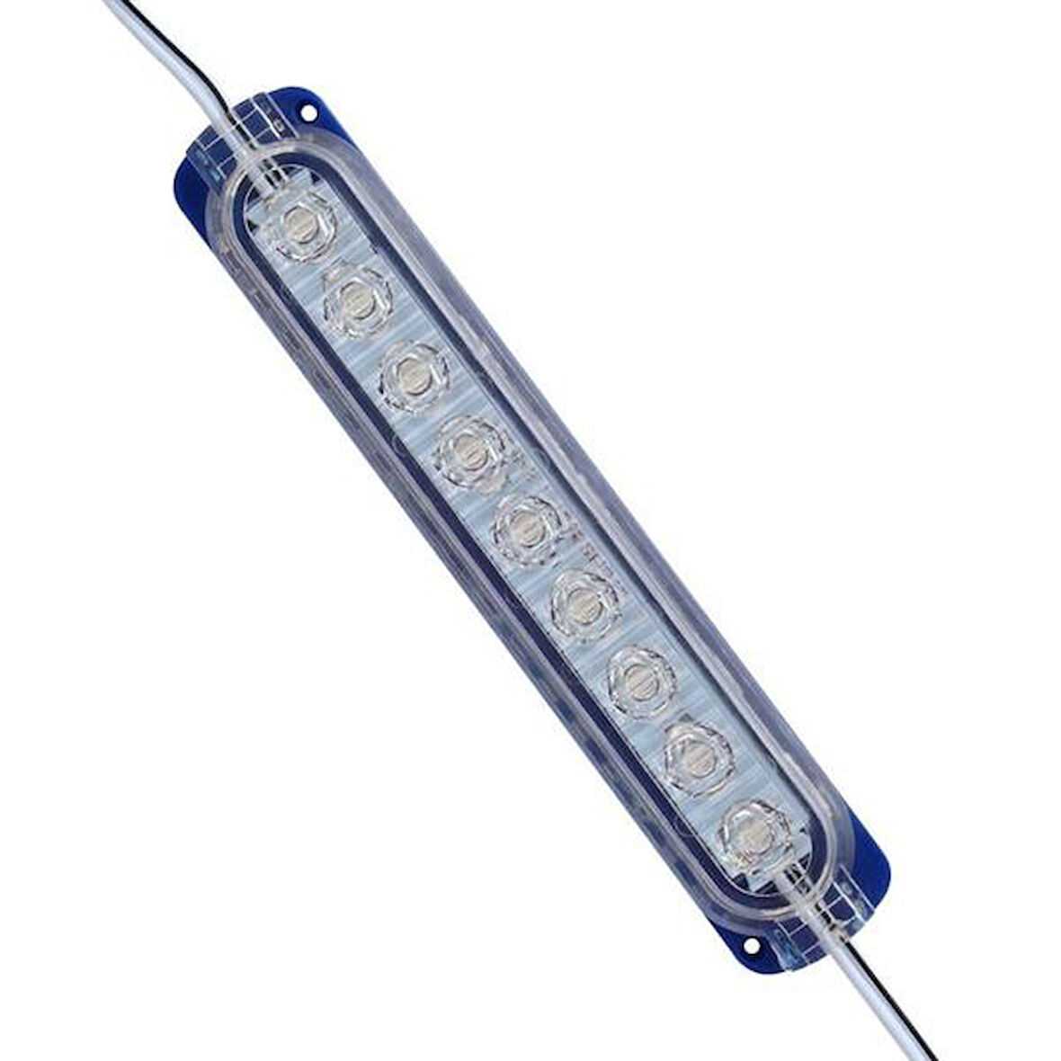 24 Volt 2.4 Watt Tek Renk Mavi 2835 Modül Led 14*32.5