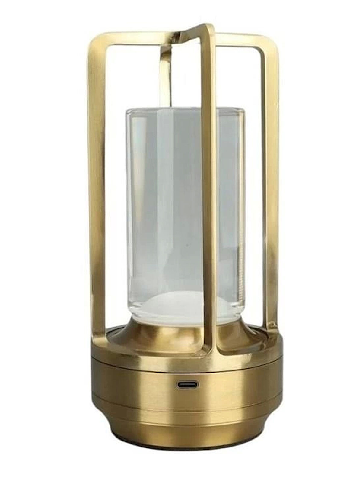 Noas Yl86 1245 Halki Şarjlı Masa Lambası 3 Renk Gold