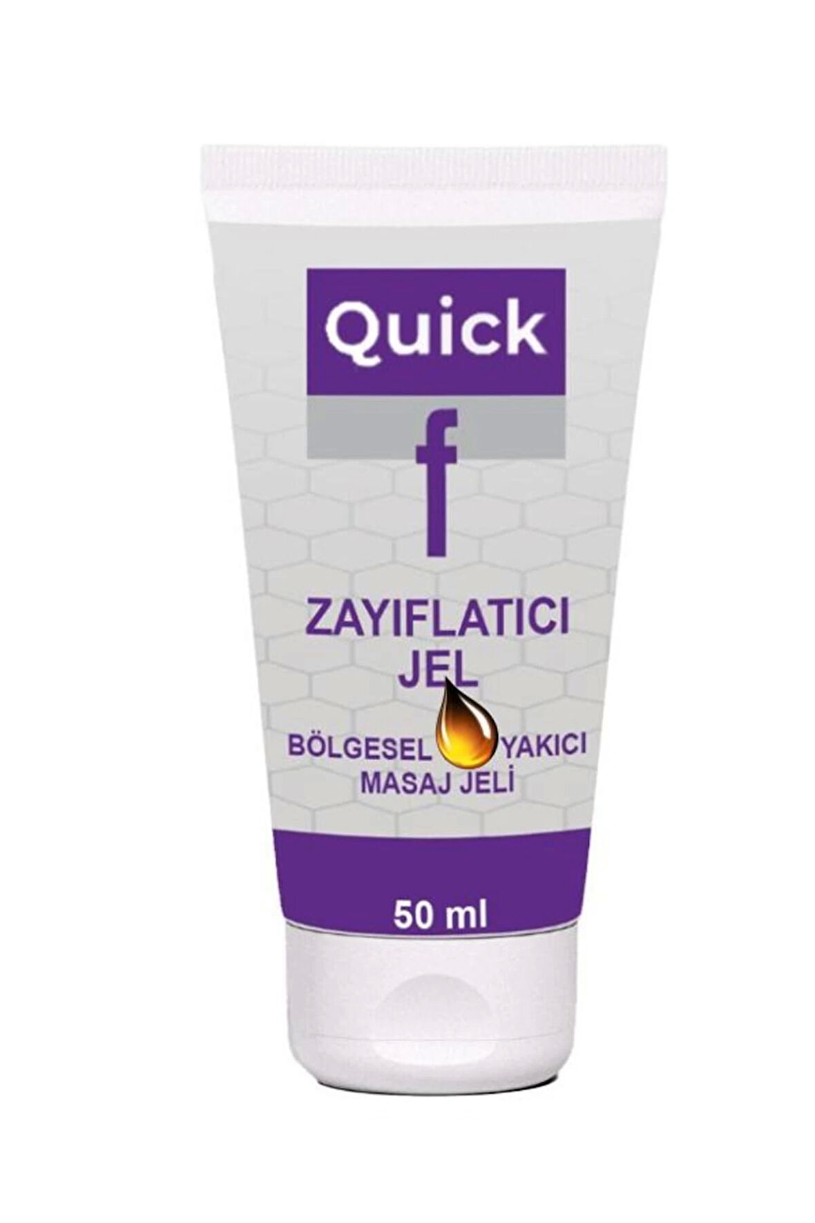 Quick Gel Zayıflamaca İncelmece Bölgesel Masaj Ve Bakım Jeli 50 Ml X 1 Adet