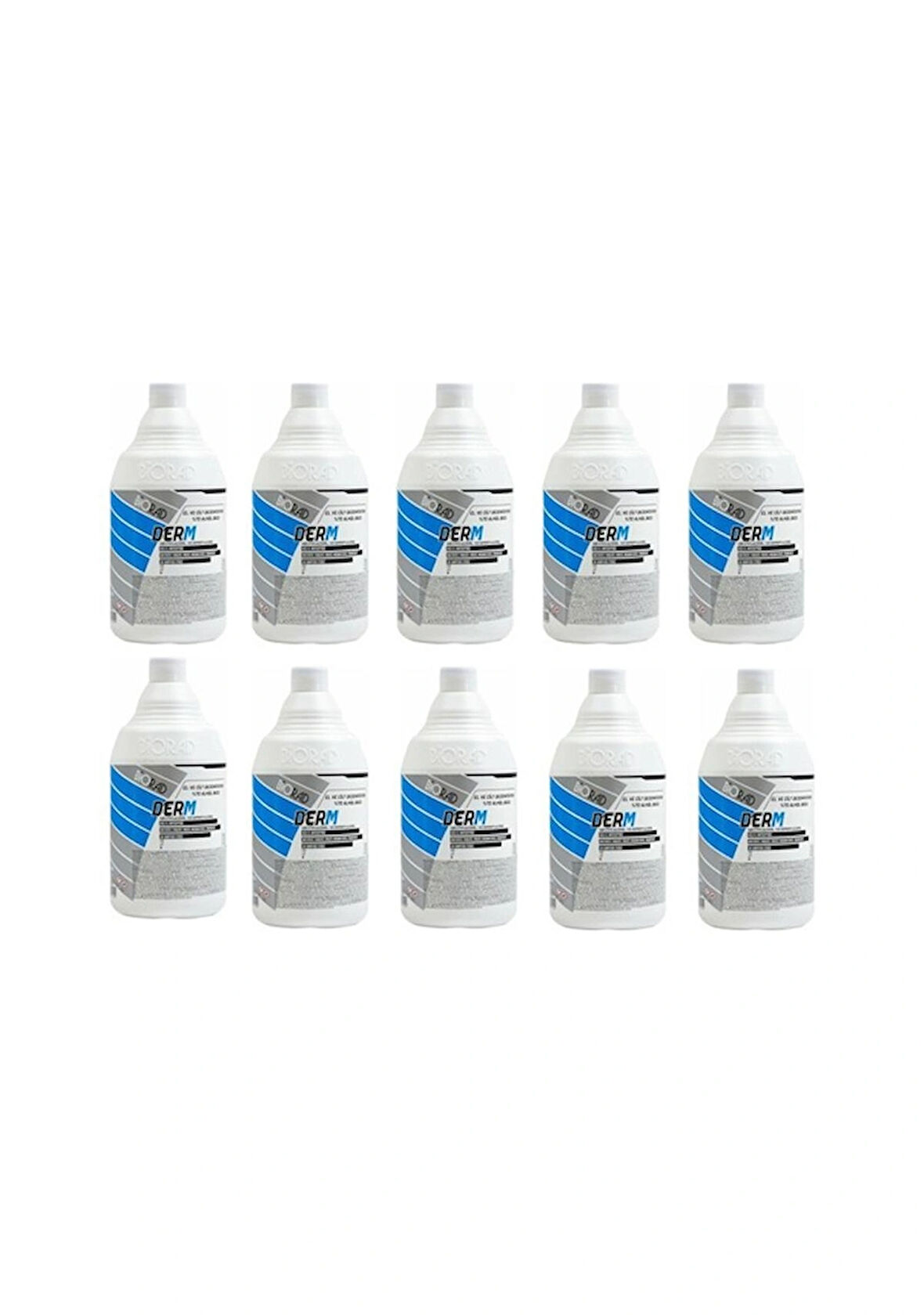 Biorad Derm El ve Cilt Dezenfektanı 10 x 1 L