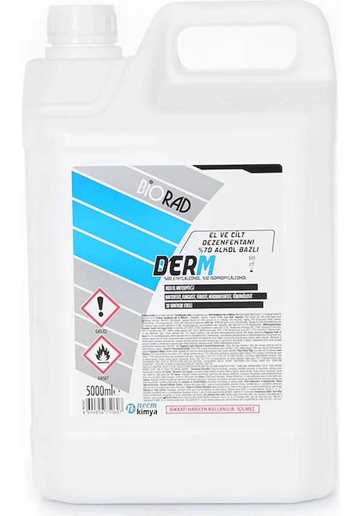 Biorad Derm El ve Cilt Dezenfektan 5 L 4 Adet