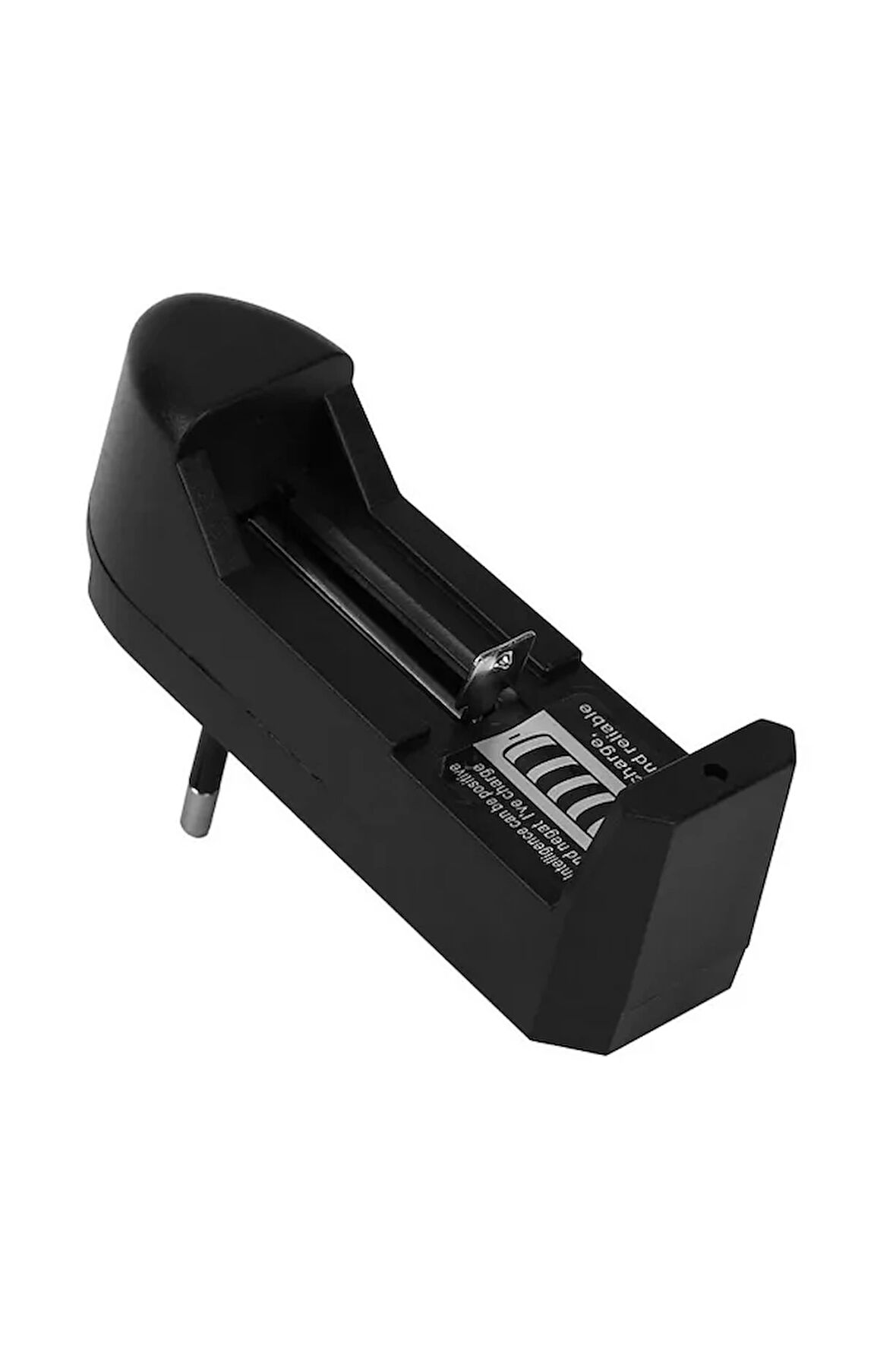 Tekli 18650 14500 16340 (şarjlı Cr123) 3.7 Volt Şarjli Pil Şarj Cihazı Aleti (uzatma Fişsiz)