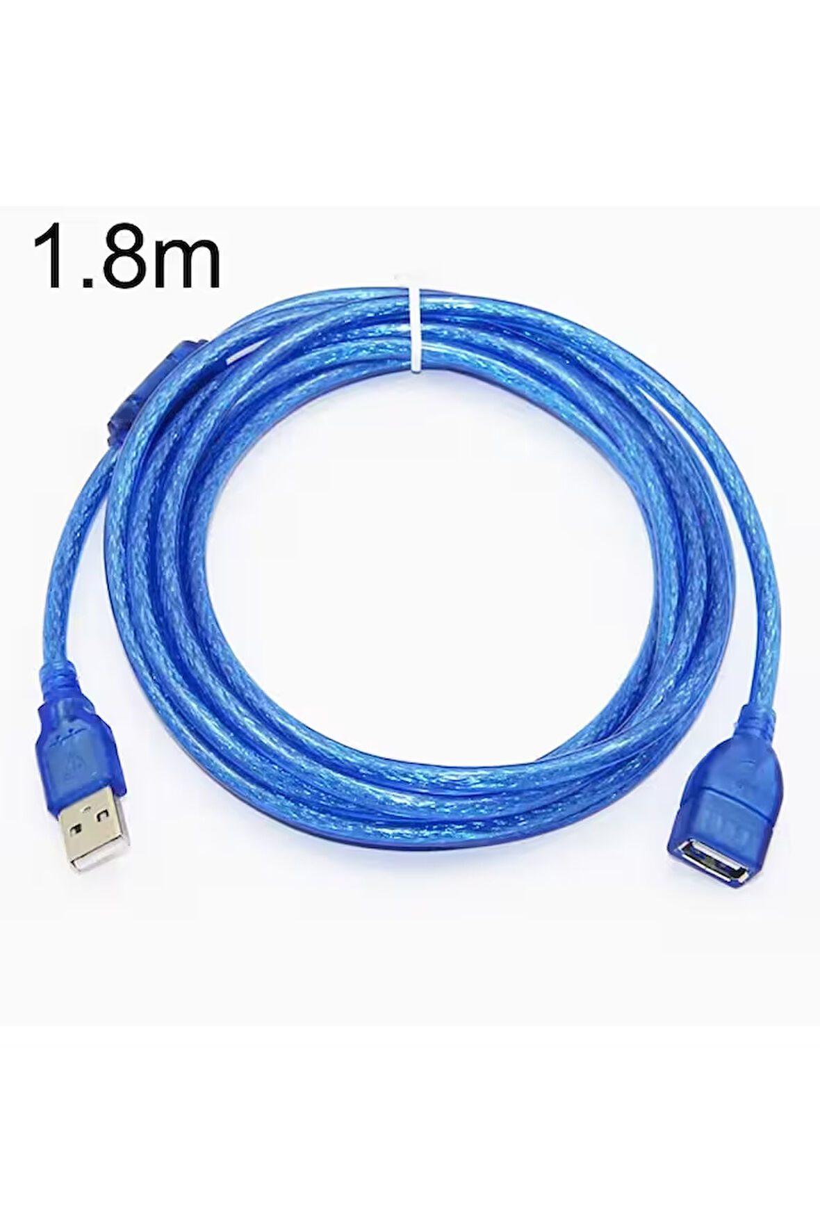 1.8 Metre Usb Kablosu Usb Uzatma Veri Kablosu Usb 2.0 Erkek Kadın 1.8m Yüksek Hızlı Usebe Uzatma