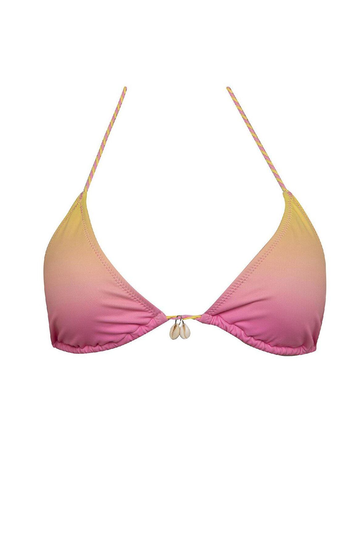 DeFacto Regular Fit Degrade Baskılı Bikini Üstü-Fall in Love D2640AX24HSPN205