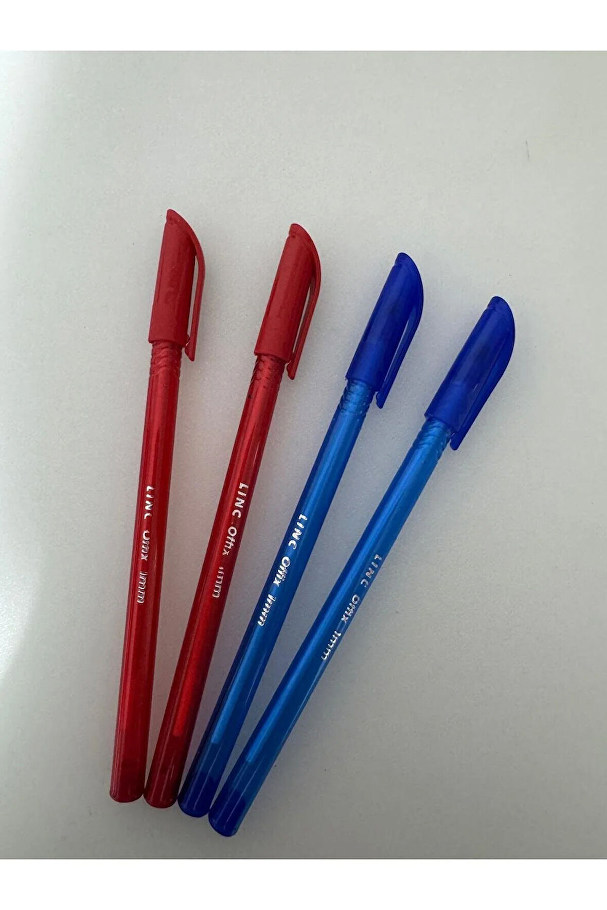 Silka Lınc Tükenmez Kalem 1 MM 2 Kırmızı 2 Mavi (4 Adet)