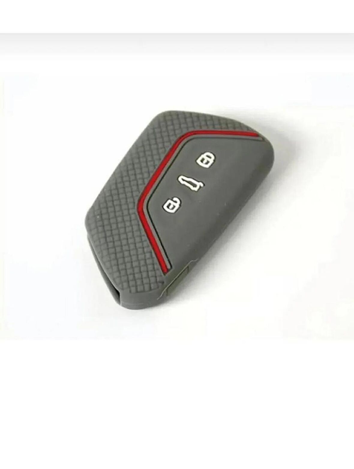 Golf 8 Uyumlu 2021+ Model Gri Renk Silikon Anahtar Koruma Kılıfı 2.Resime Bakınız