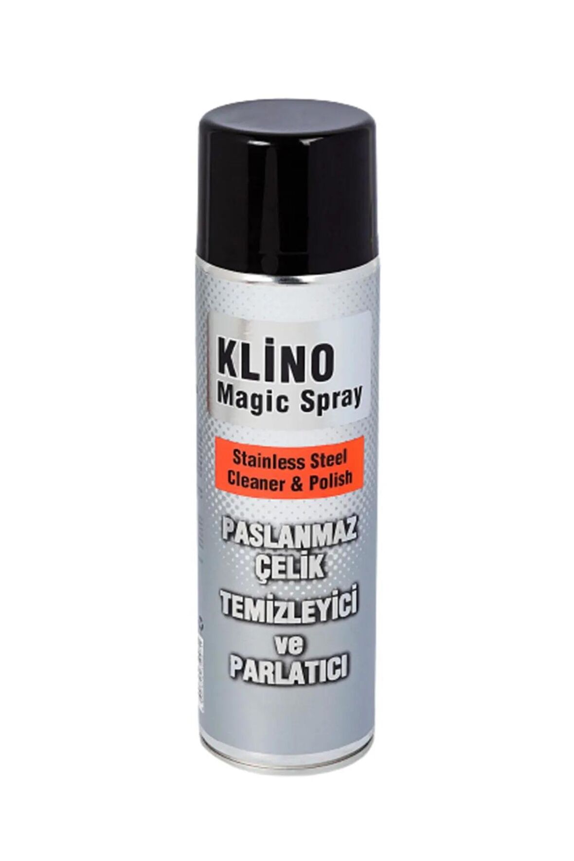 Klino Magic İnox Paslanmaz Çelik Metal Krom Nikel Çok Amaçlı Yüzey Temizleyici - 500 Ml. - Sprey