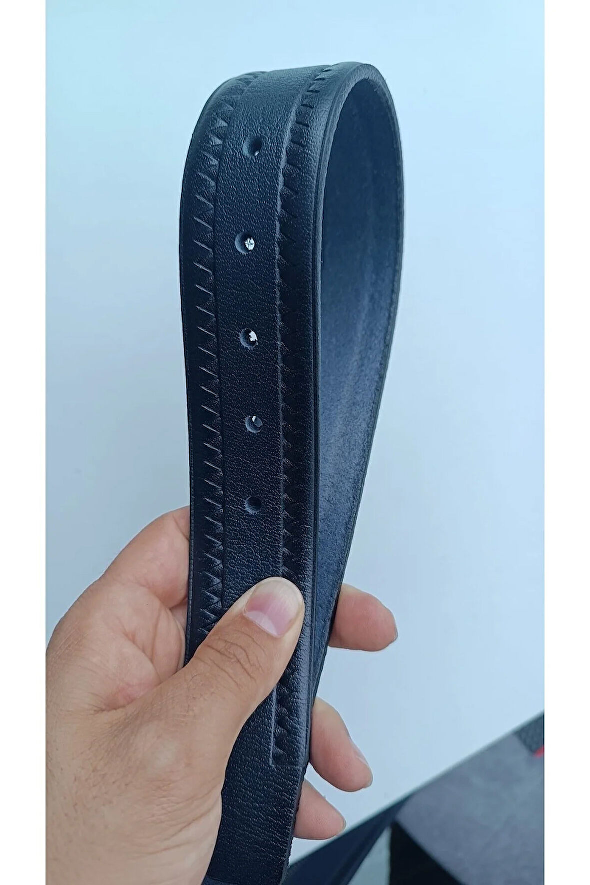 HAKİKİ DERİ ERKEK KOT PANTOLON VE SPOR PANTOLON KEMERİ