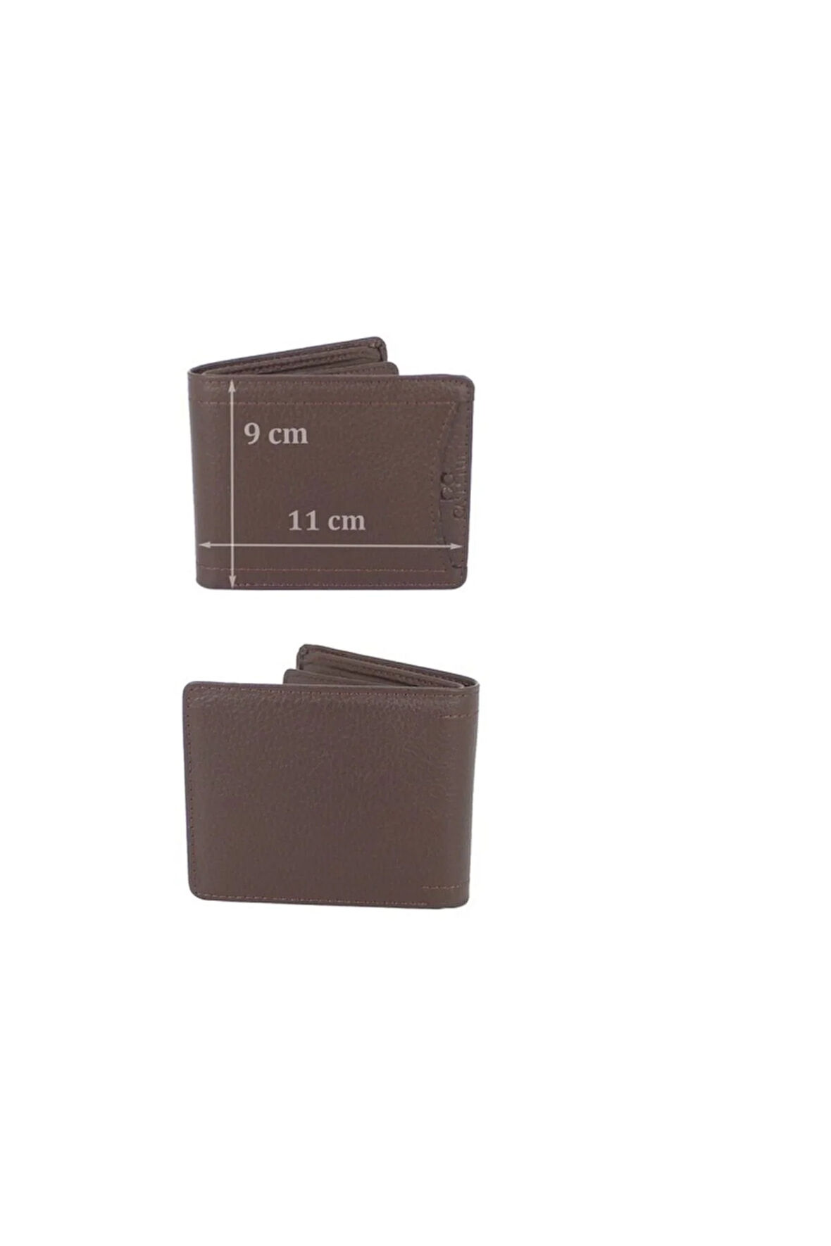 Hakiki Deri Genç Erkek Cüzdan Ve Kartvizitlik Ve Kimlik Gözlü