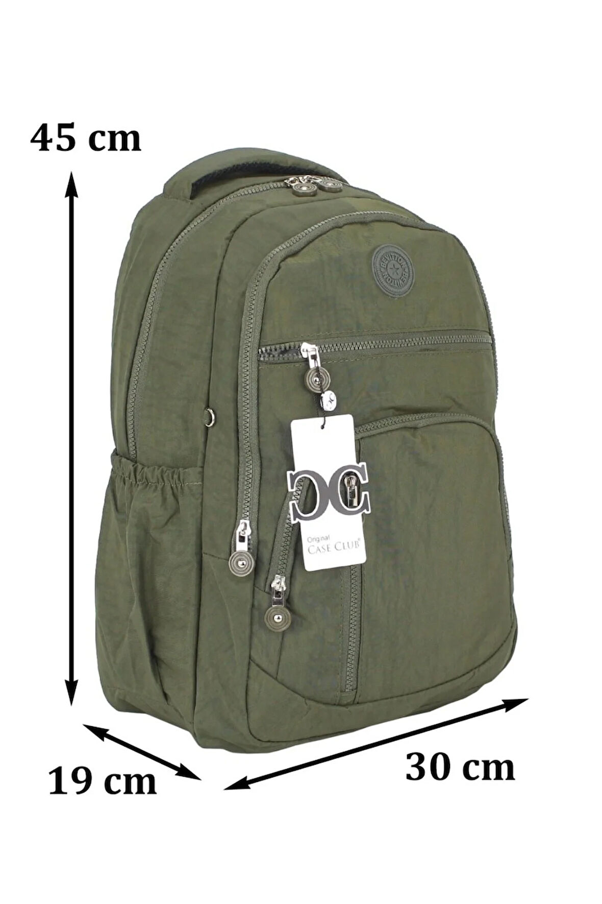 Kırinkıl Su Geçirmez Kumaş Büyük Boy Unisex Okul Sırt Ve Seyahat Çantası