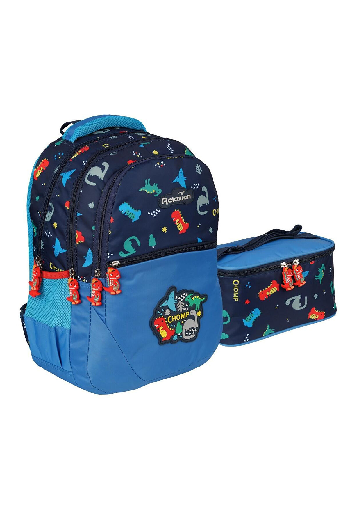 DİNAZOR Beslenmeli Suya Dayanıklı 4 Bölmeli Okul Sırt Çantası ve Beslenmesi