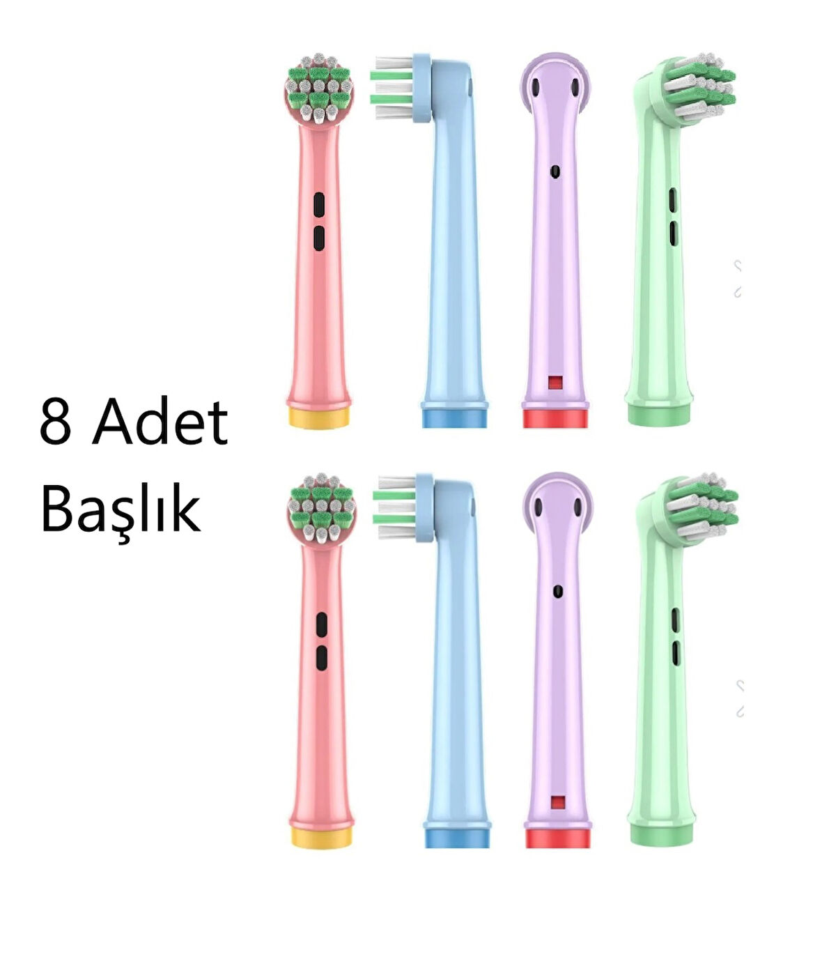 Ultra Sensitive Pro Oral B Çocuk Şarjlı Diş Fırçası Yedek Başlığı 8 Adet Ekstra Yumuşak Başlık