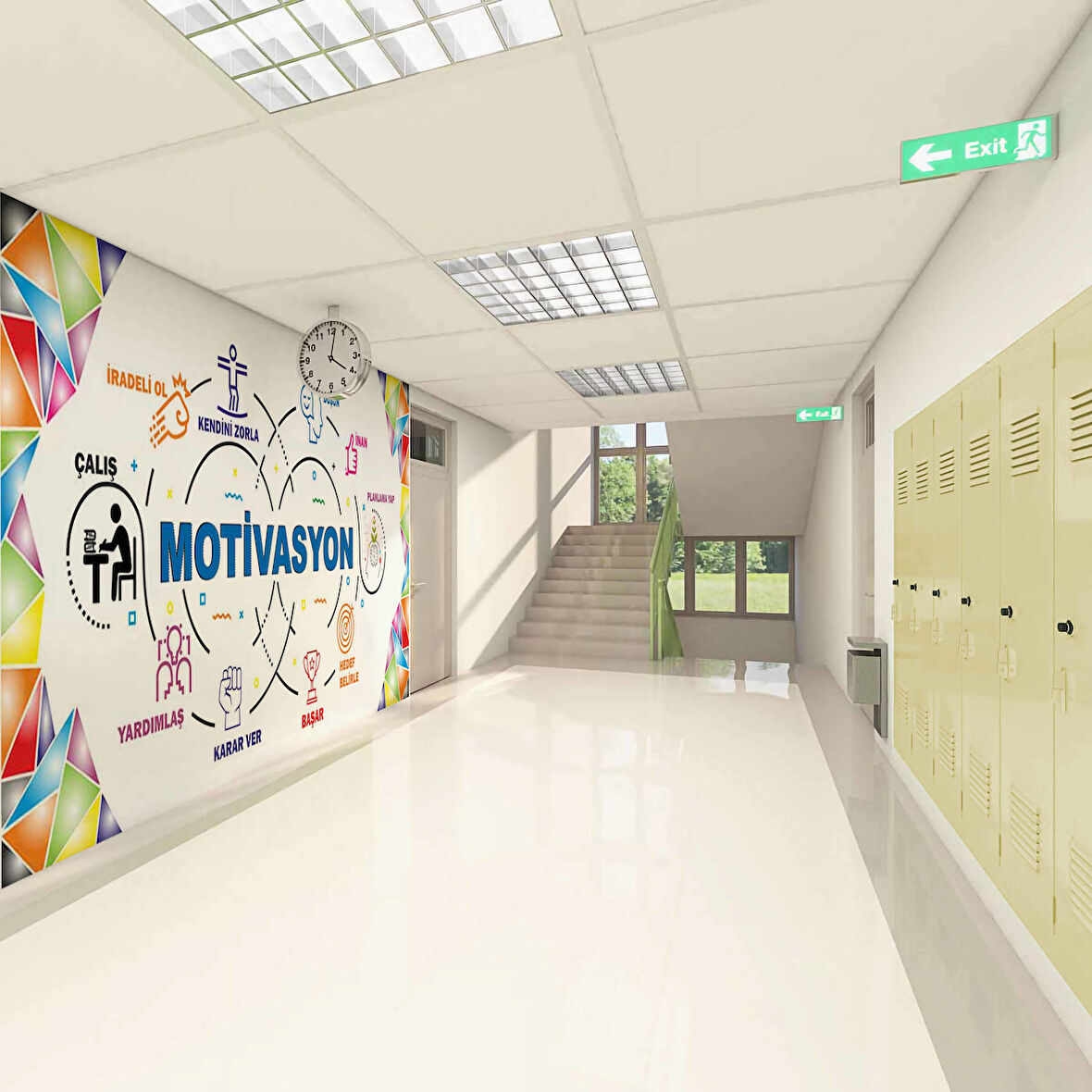 Motivasyon Okul Duvar Kağıdı