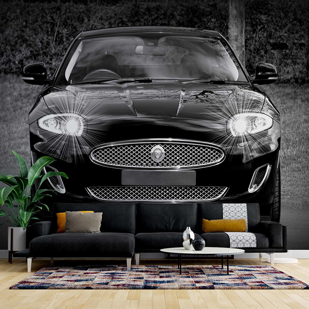 Jaguar Araba Duvar Kağıdı Baskı