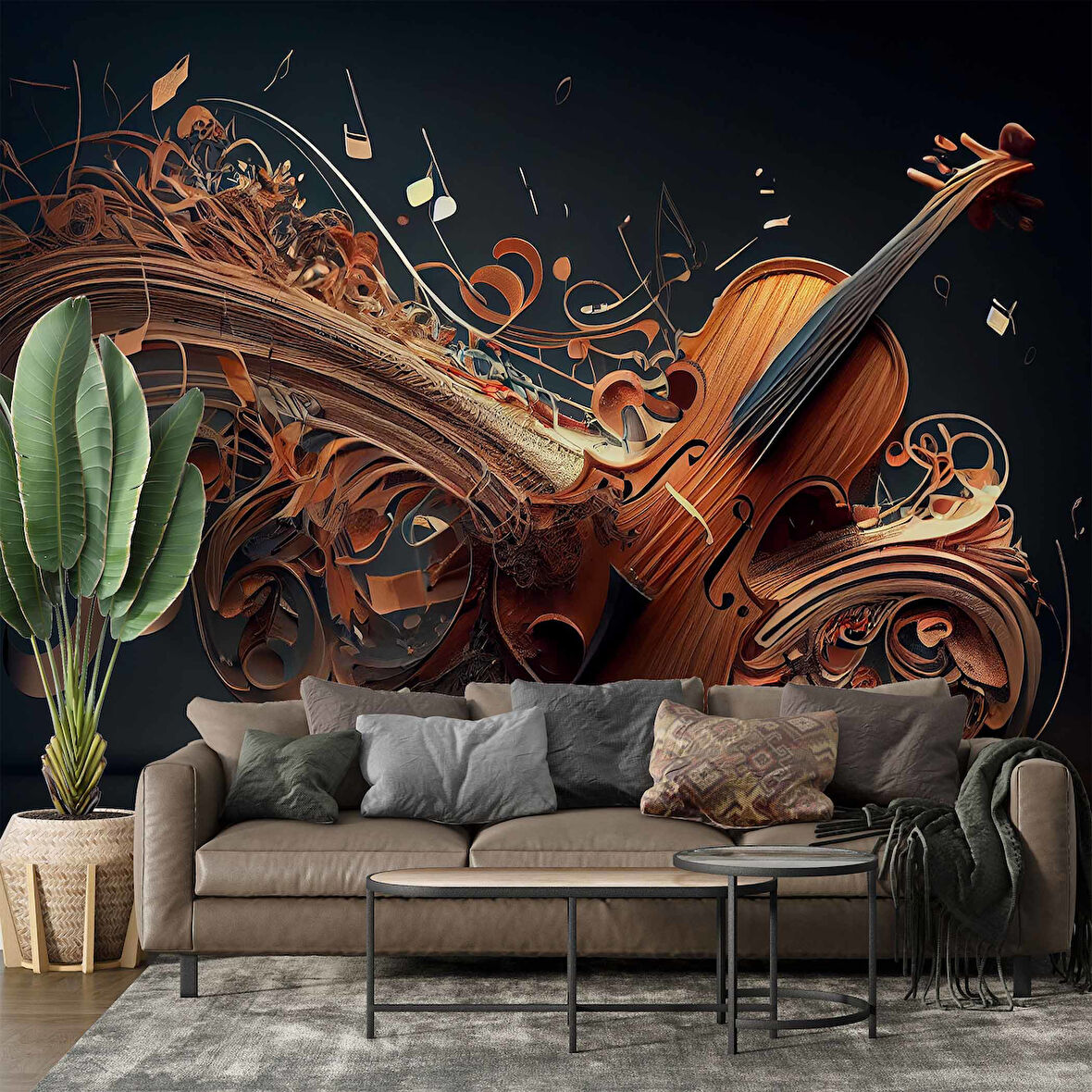 Klasik Gitar Müzik Duvar Kağıdı