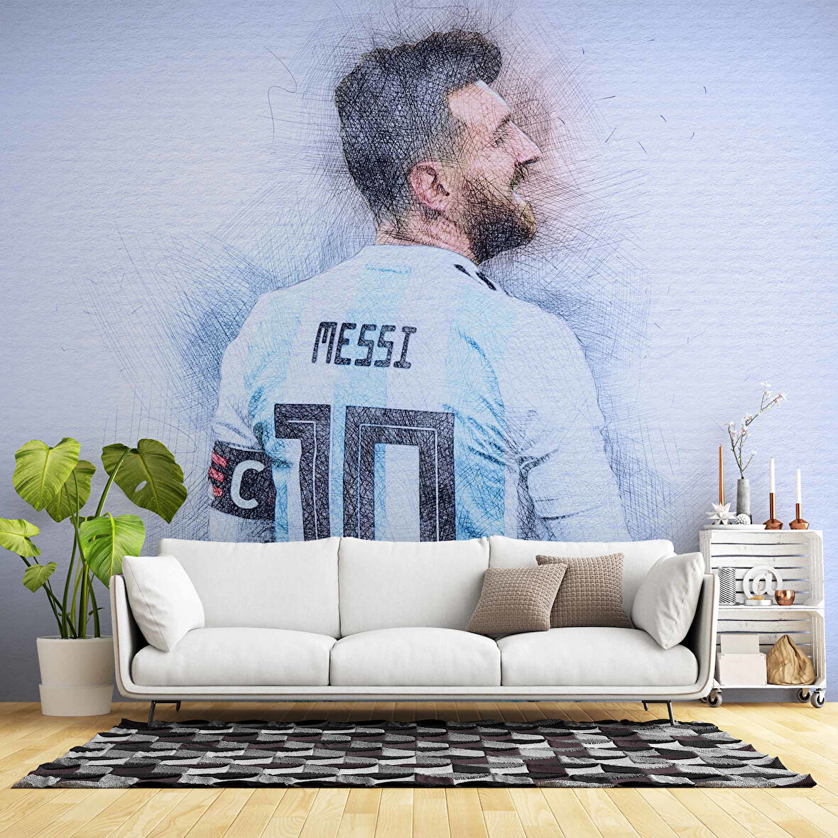 Lionel Messi Futbol Duvar Kağıdı