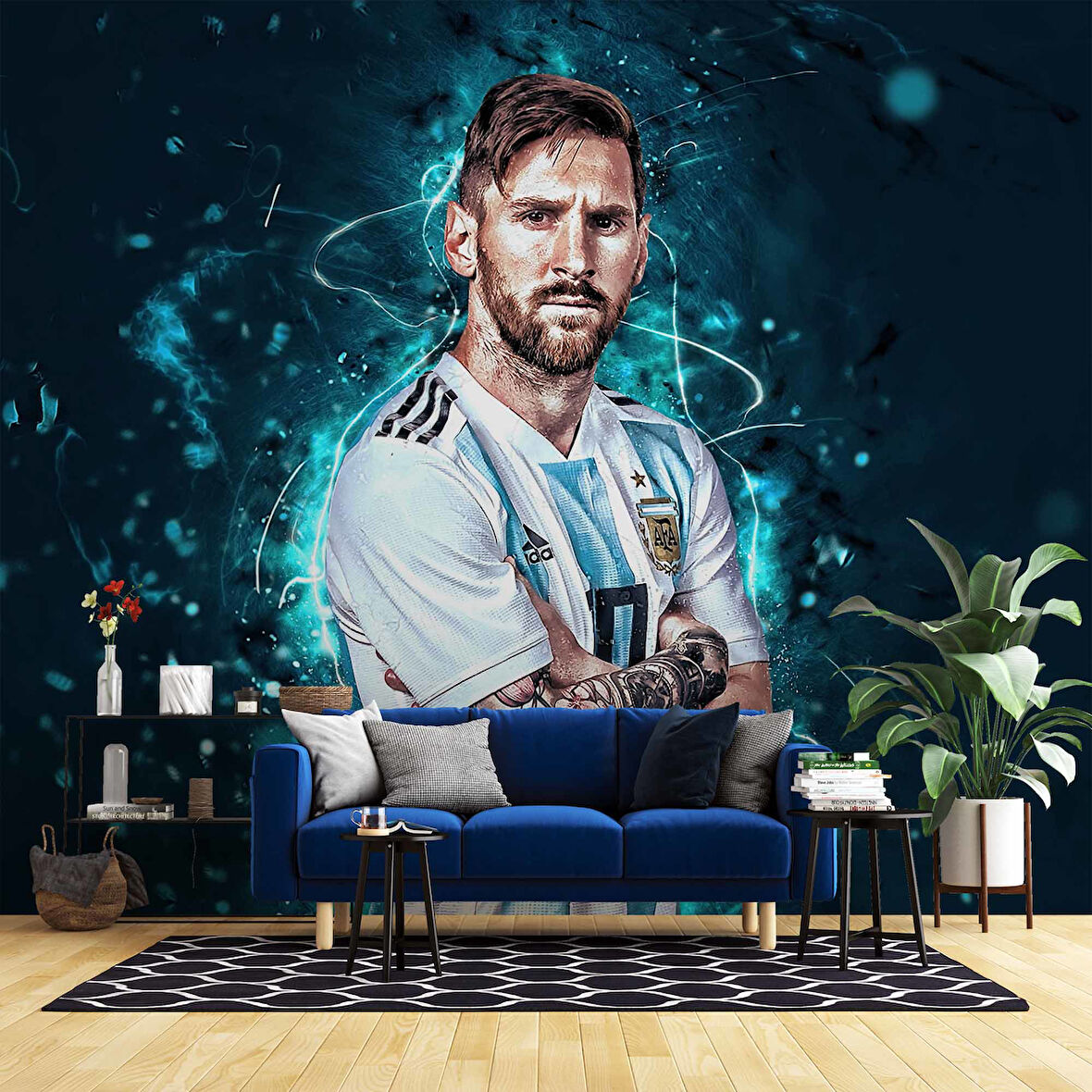 Arjantin Lionel Messi Futbol Duvar Kağıdı