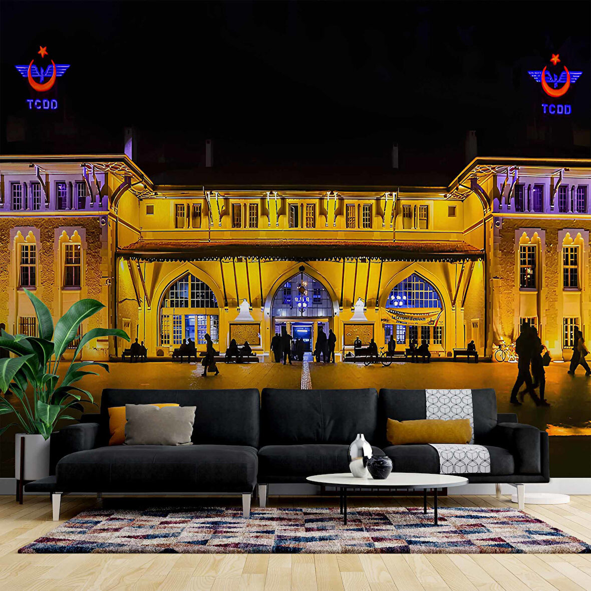 Adana Garı Manzaralı Duvar Kağıdı