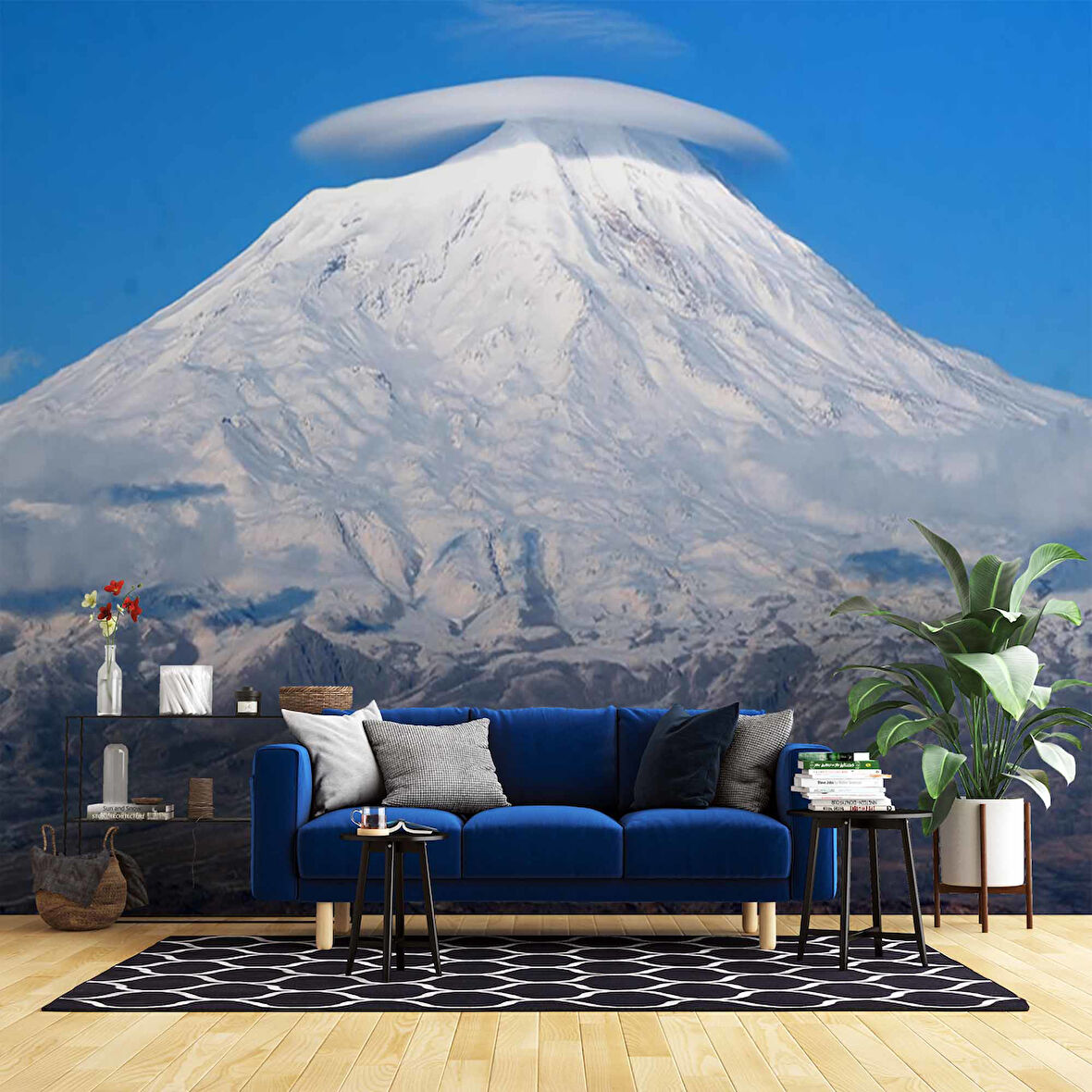 Ağrı Dağı Kar Manzaralı Duvar Kağıdı