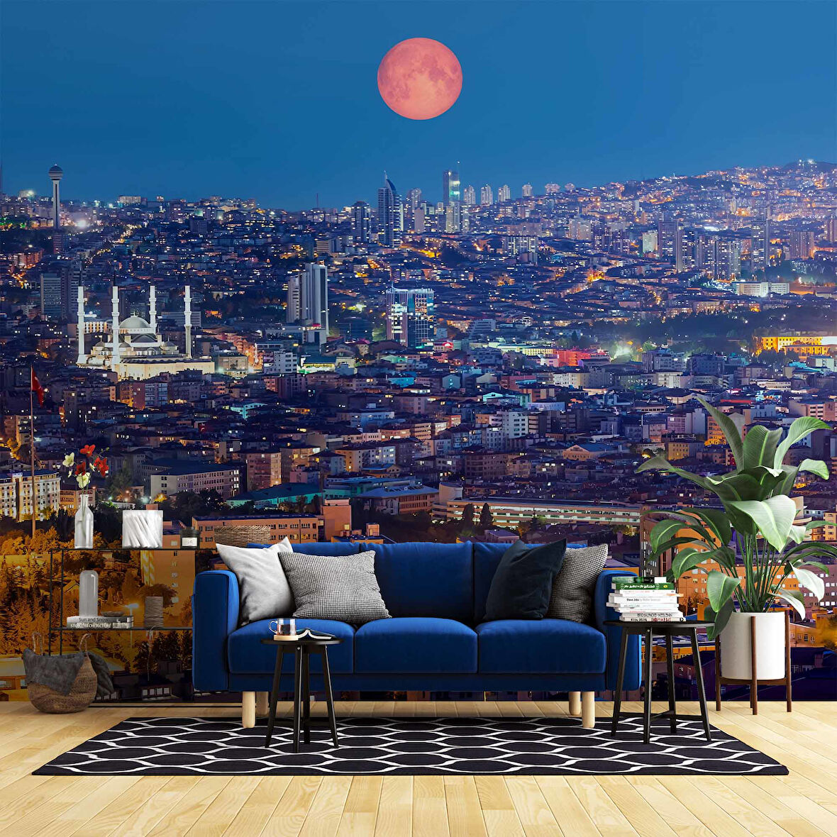 Ankara Gece Manzarası Duvar Kağıdı