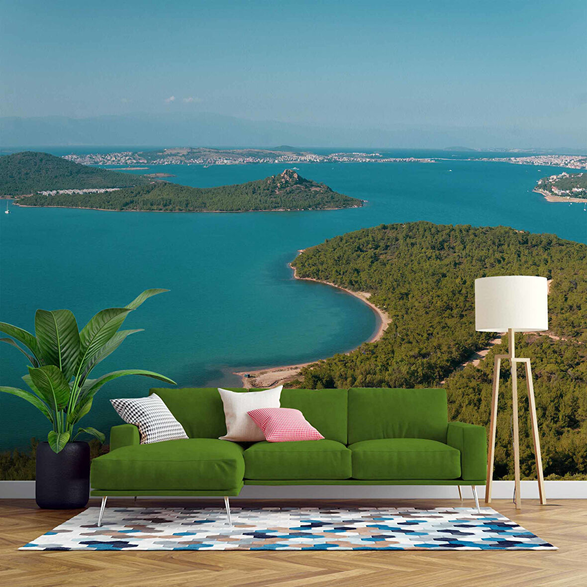 Balıkesir Ayvalık Deniz Manzaralı Duvar Kağıdı