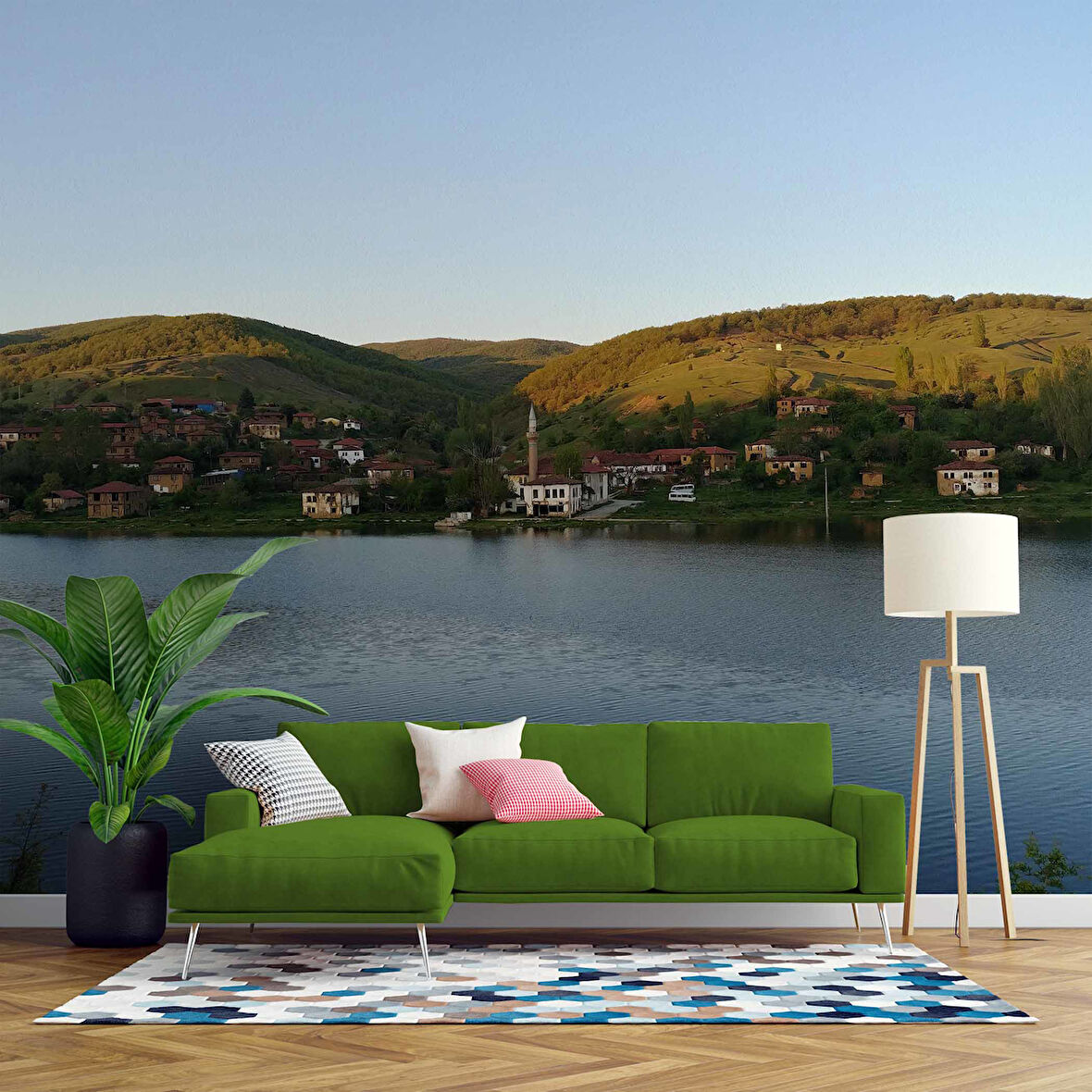 Bilecik Pazaryeri Manzaralı Duvar Kağıdı