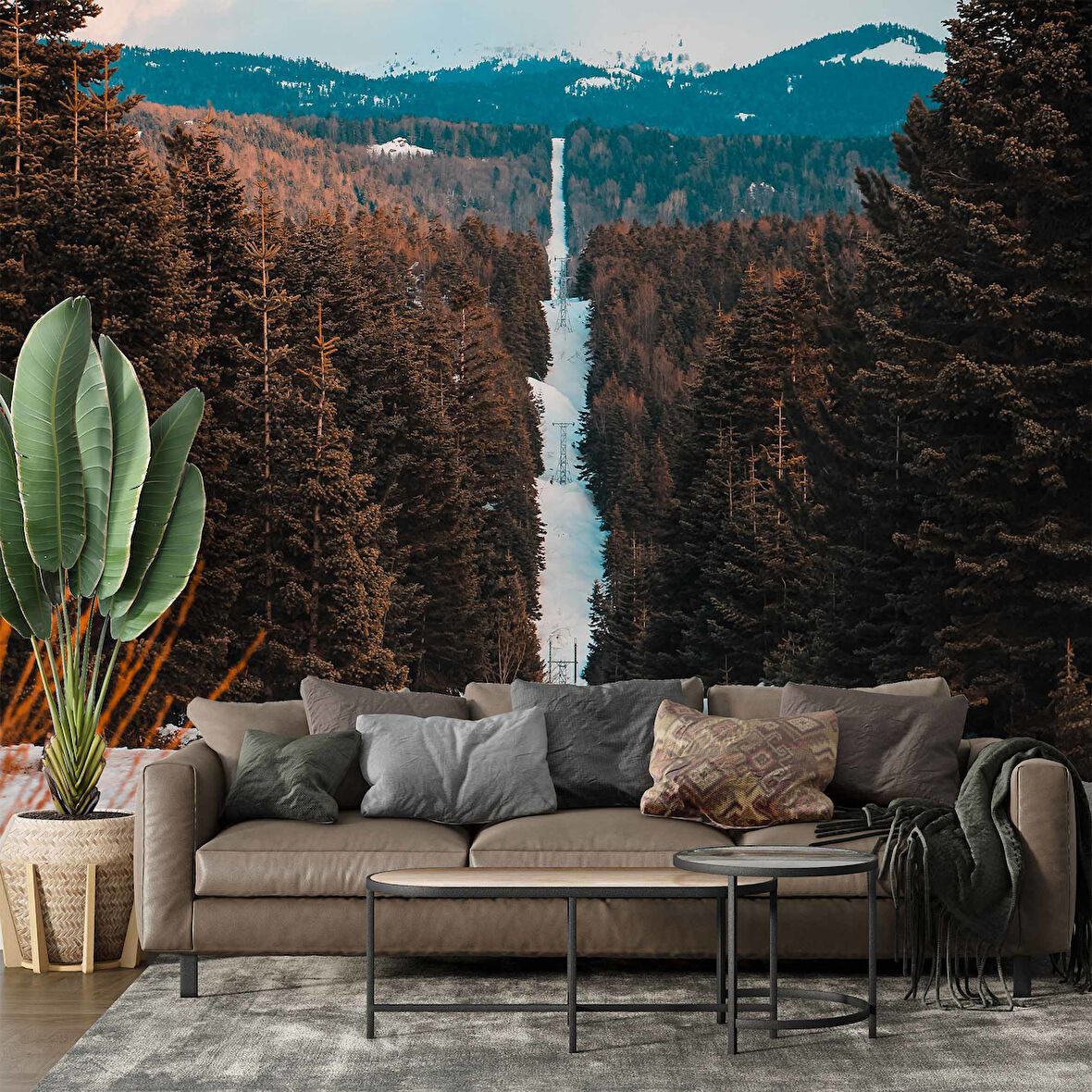 Bursa Uludağ Manzaralı Duvar Kağıdı