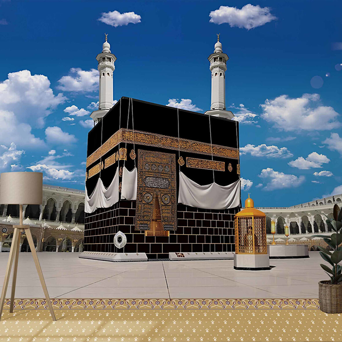 Kabe Manzaralı Duvar Kağıdı