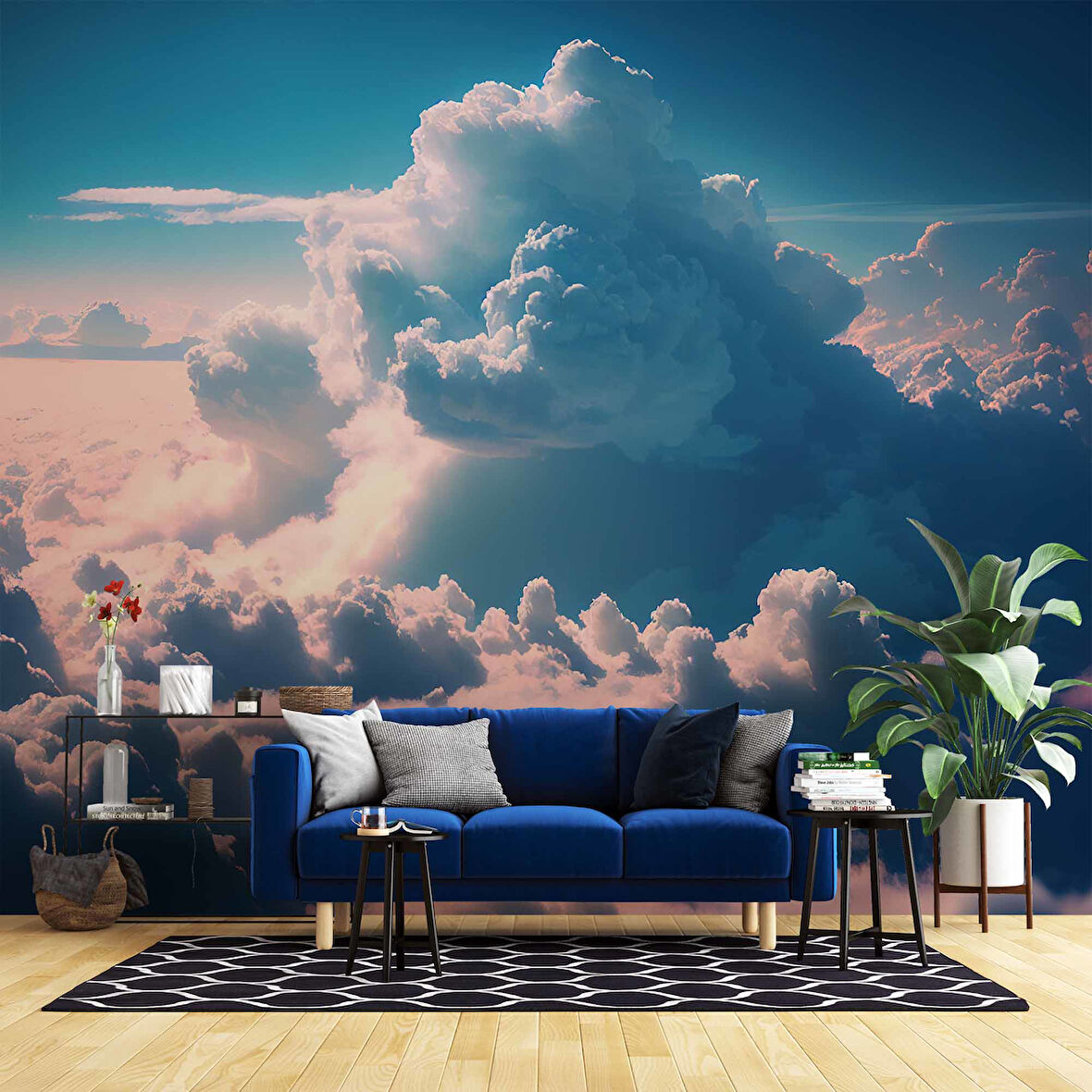 Gökyüzü Bulut Manzarası Duvar Kağıdı