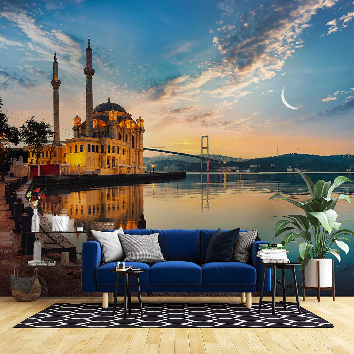 İstanbul Boğaz Manzaralı Duvar Kağıdı