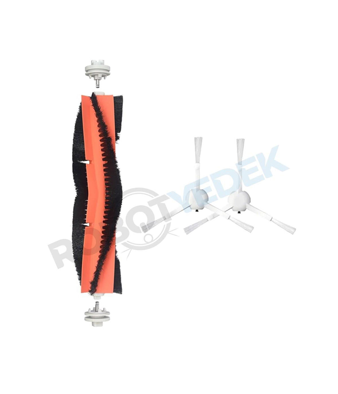 Dreame L10 Ultra Uyumlu Yedek Ana Fırça ve Yan Fırça-3 Parça