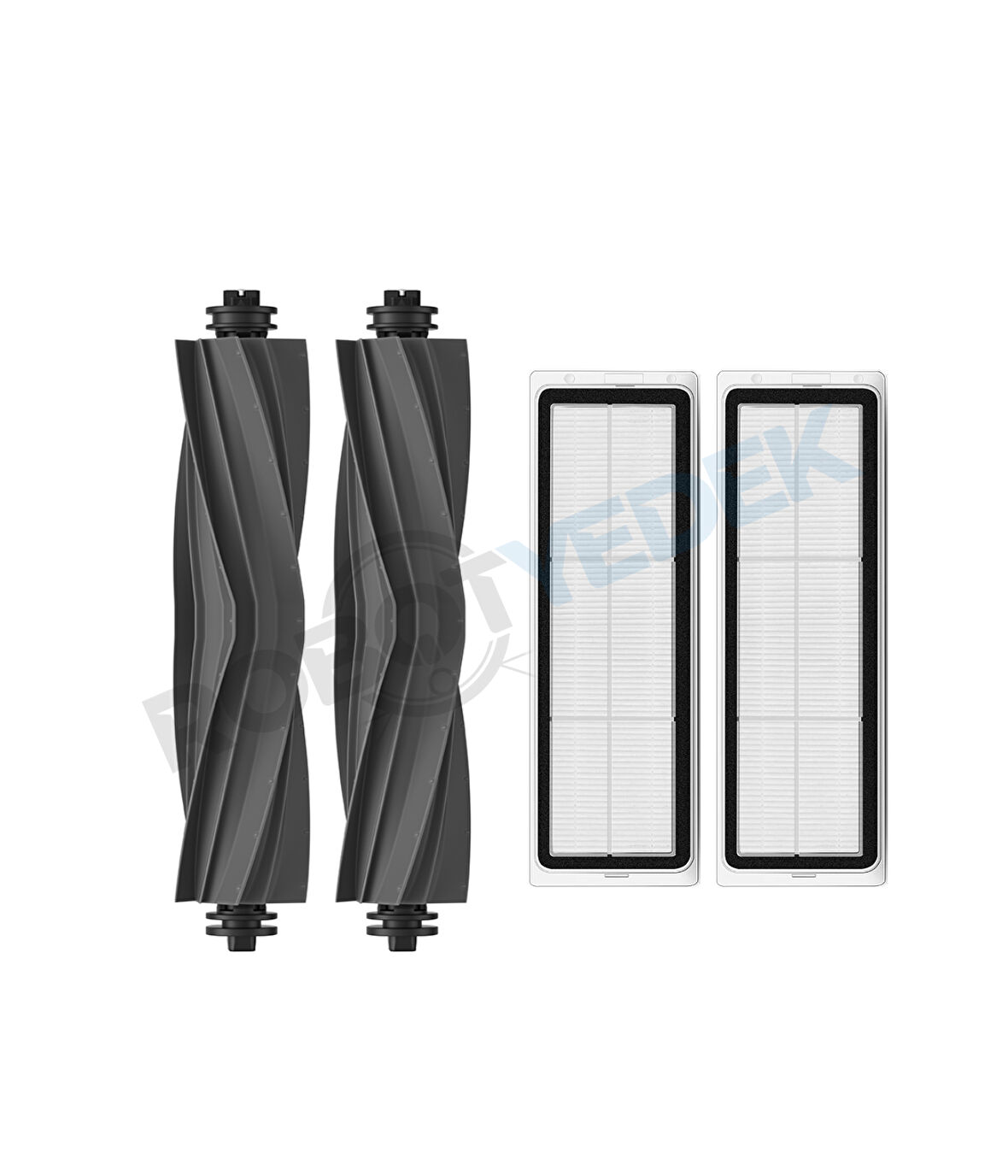 Dreame L10 Ultra Uyumlu Yedek Kauçuk Ana Fırça ve Hepa Filtre-4 Parça