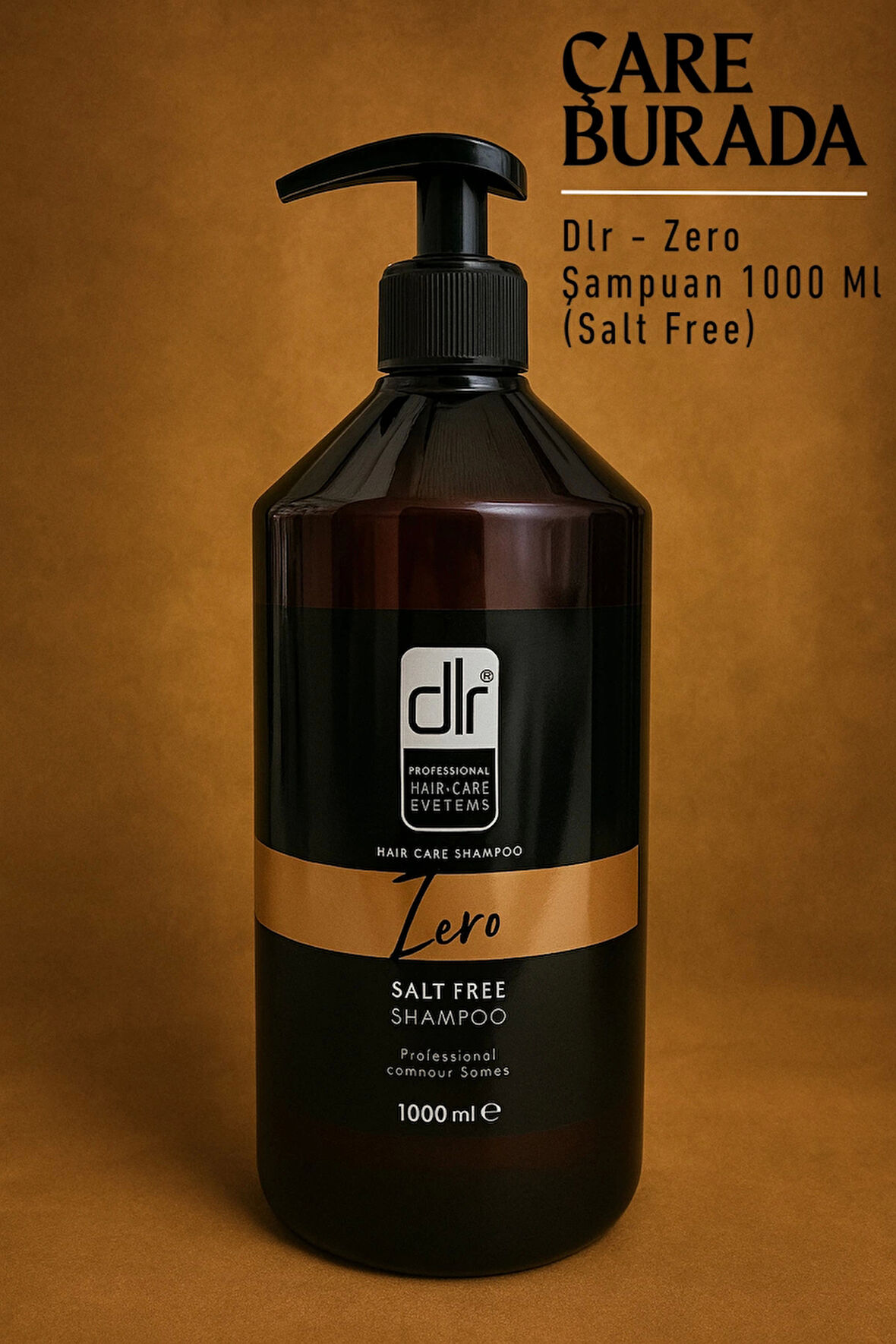 Dlr - Zero Şampuan 1000 Ml (Tuzsuz Şampuan)