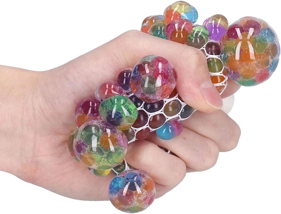  Stres Oyuncağı Sukuşi | 1. Kalite Sıkma Topu | El Egzersiz & Rahatlama Topu | Paketli