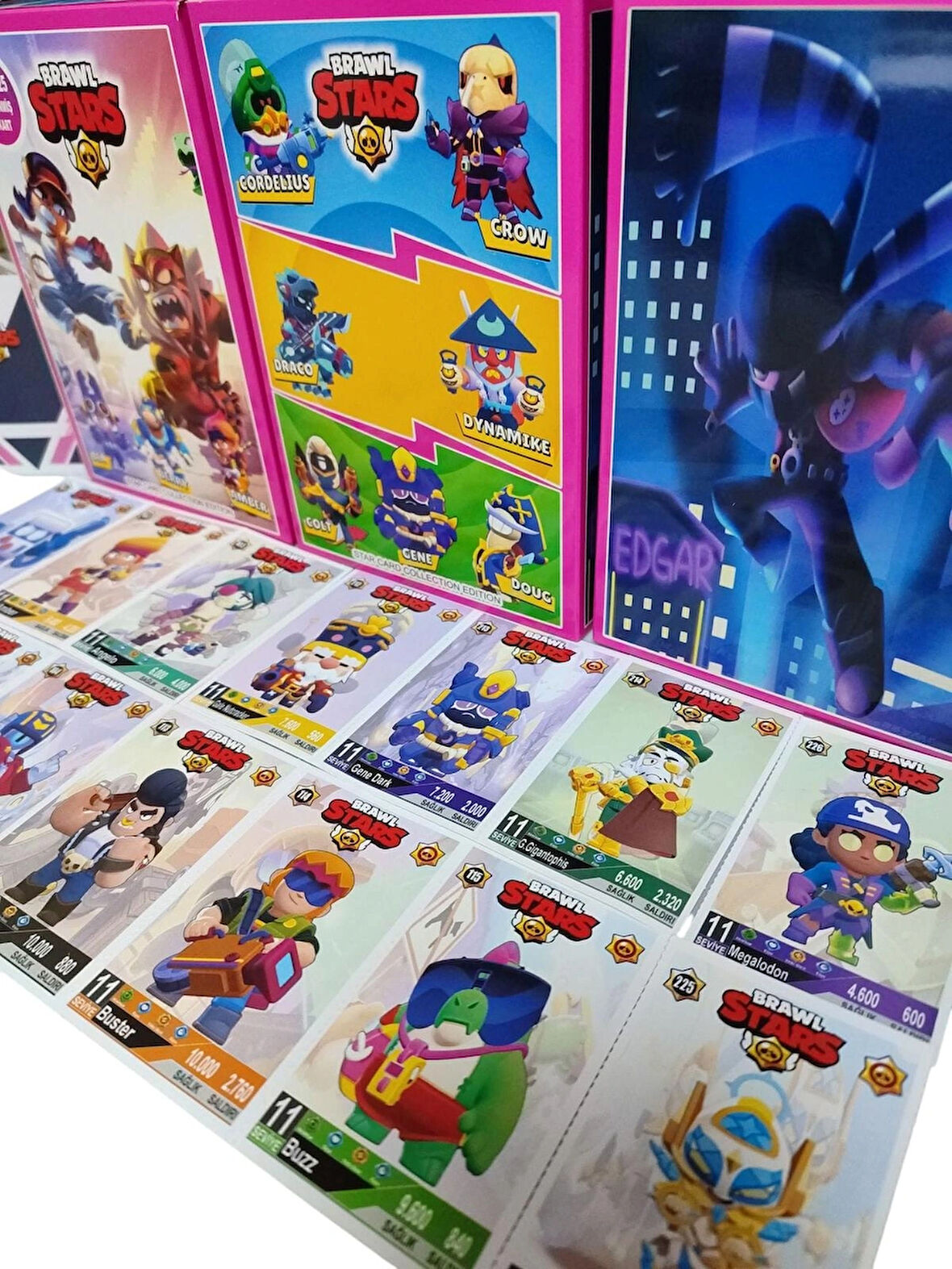 Brawl Stars Kartları – 25 Poşet | 75 Adet Yenilenmiş Karakter Kartı | Koleksiyonluk | Hediye Paketli