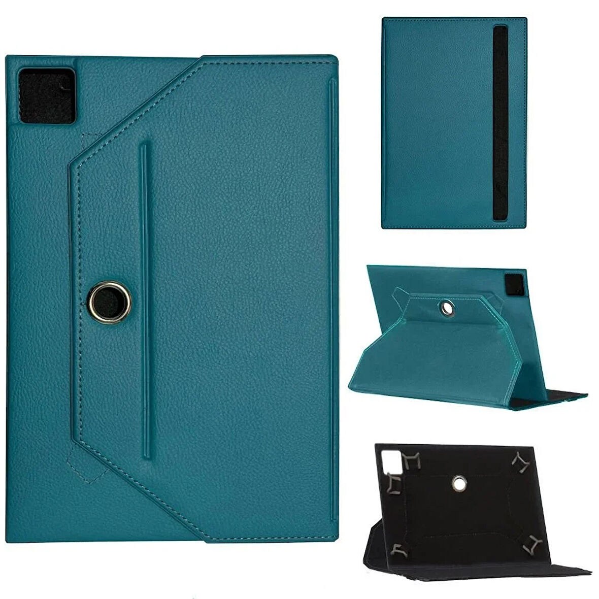 Lenovo Tab M10 TB-X505L Universal Standlı Premium Tablet Kılıfı Yeşil