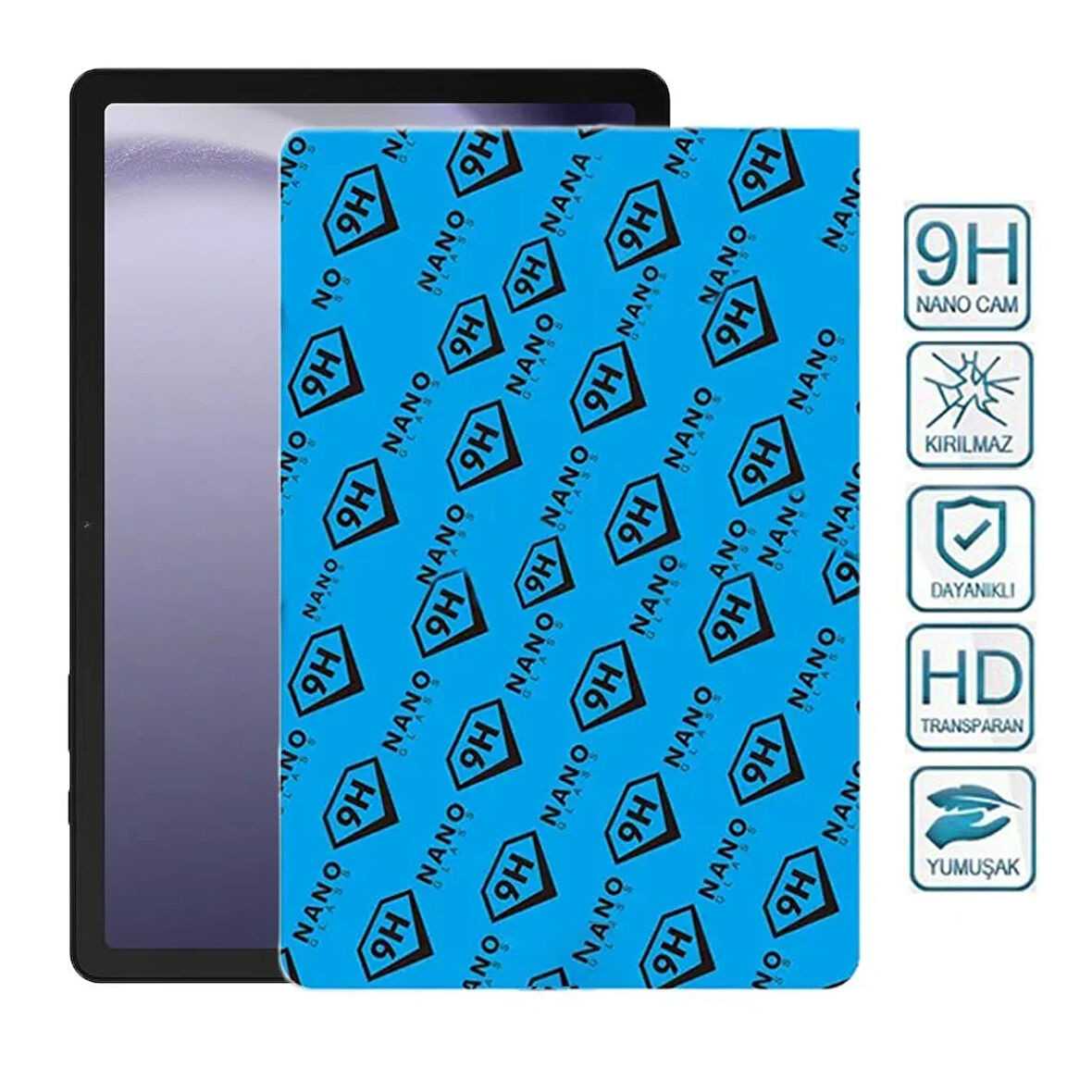 Huawei MatePad Air DBY2-W00 Ekran Koruyucu Nano Kırılmaz Cam