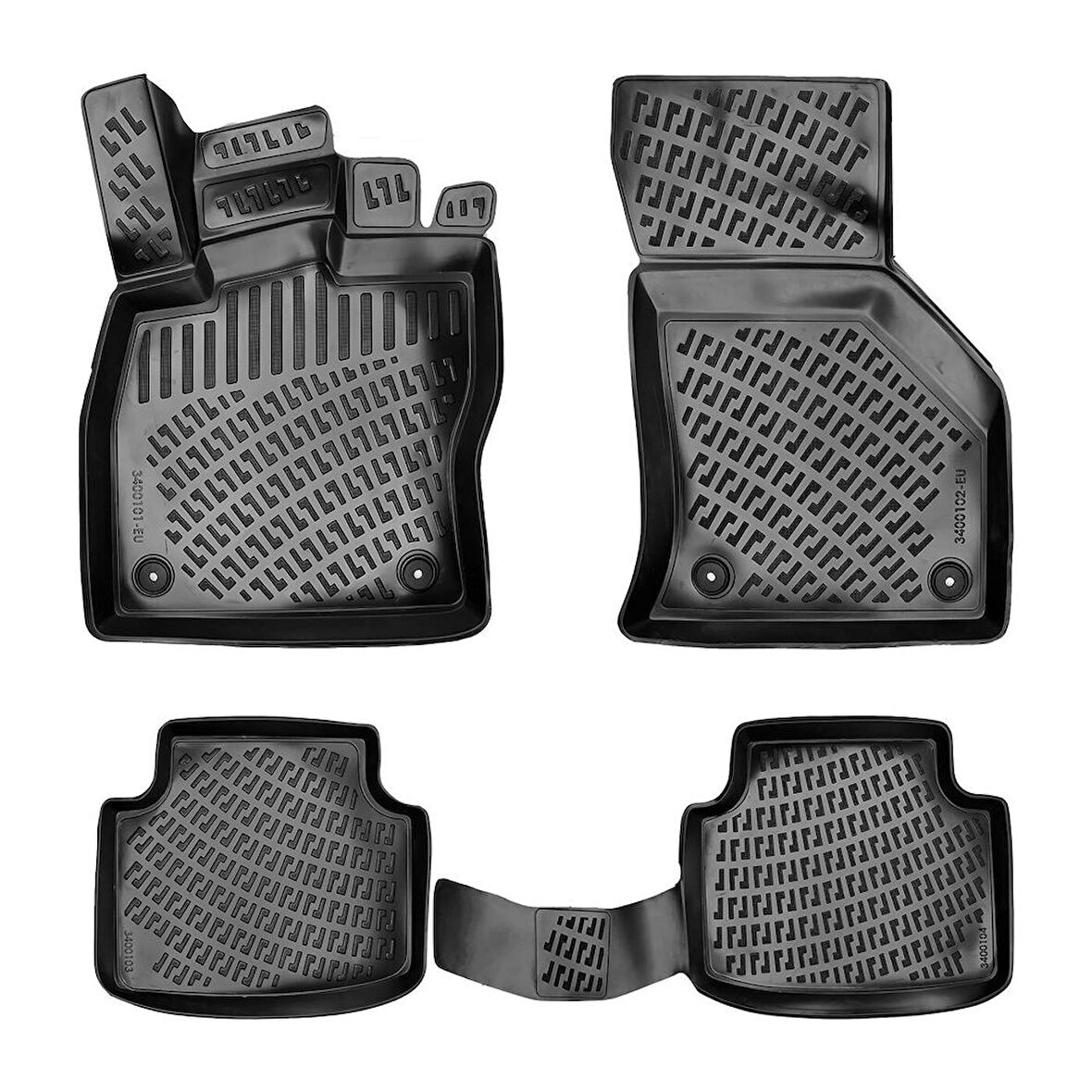 VOLKSWAGEN ARTEON 3D Siyah Havuzlu Paspas 2017 ve SONRASI