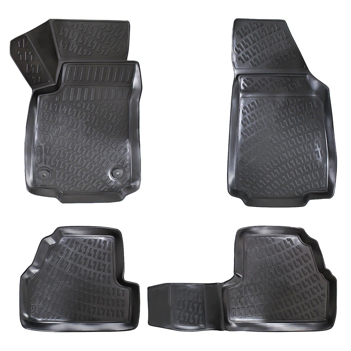 CHEVROLET TRAX 3D Siyah Havuzlu Paspas 2012 ve 2019