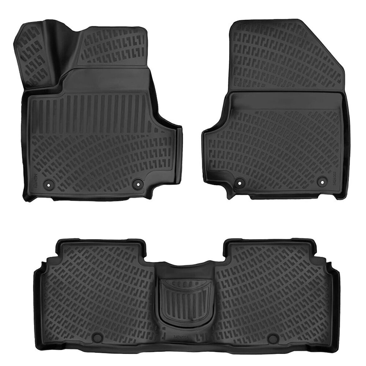 Hyundai IONIQ 5 3D Siyah Havuzlu Paspas 2021 ve 2024