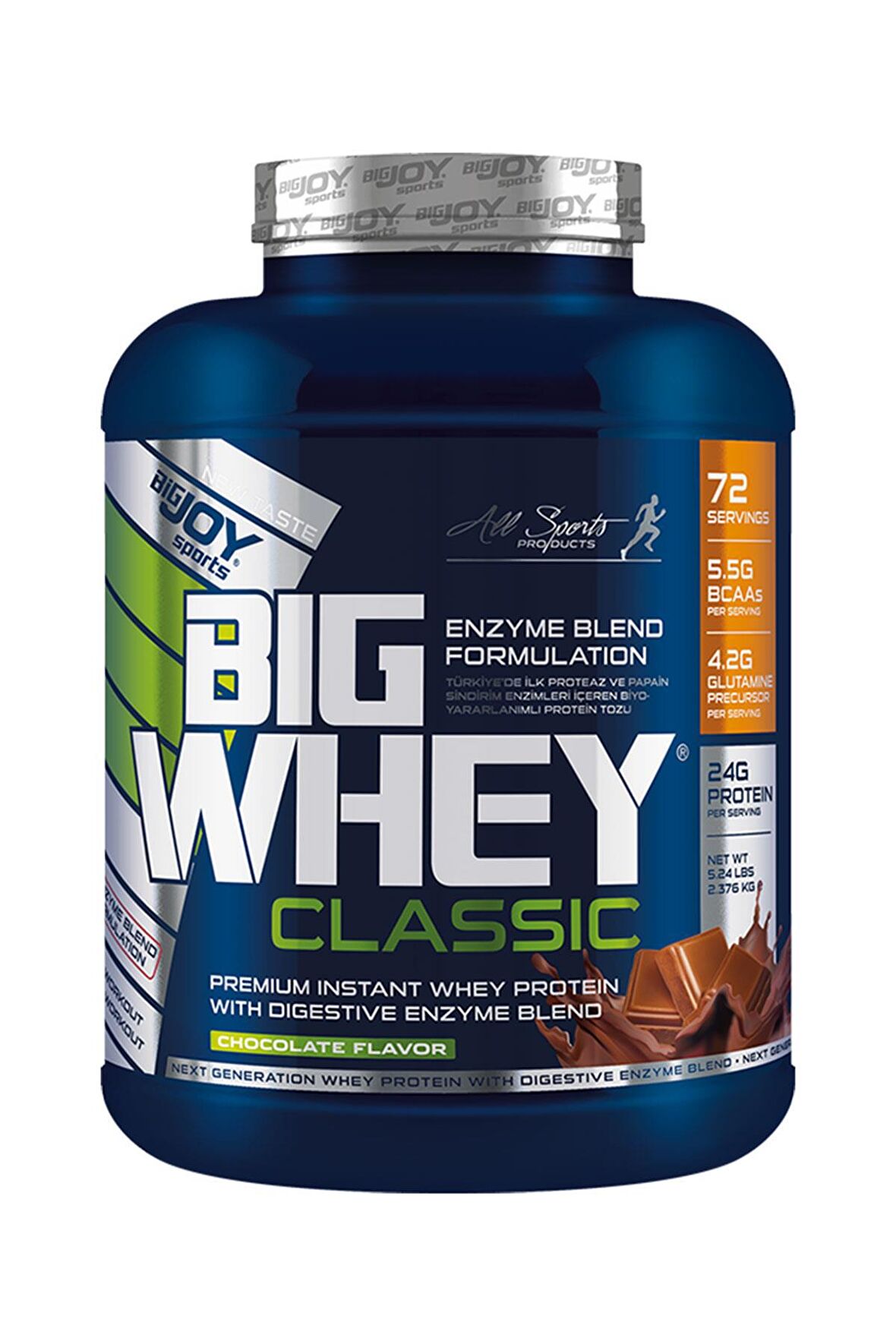 Bigjoy Sports 2376 Gram 72 Servis Çikolata Bigwhey Whey Protein