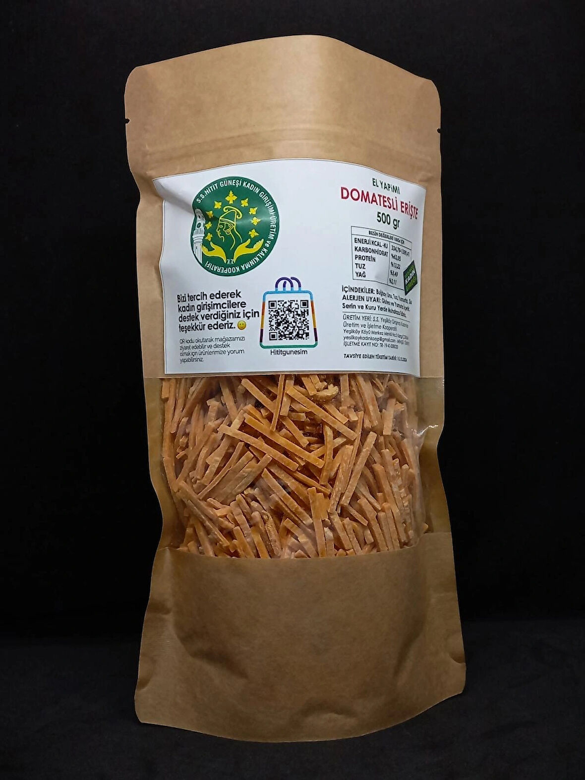 Domatesli Ev Eriştesi 500 gr