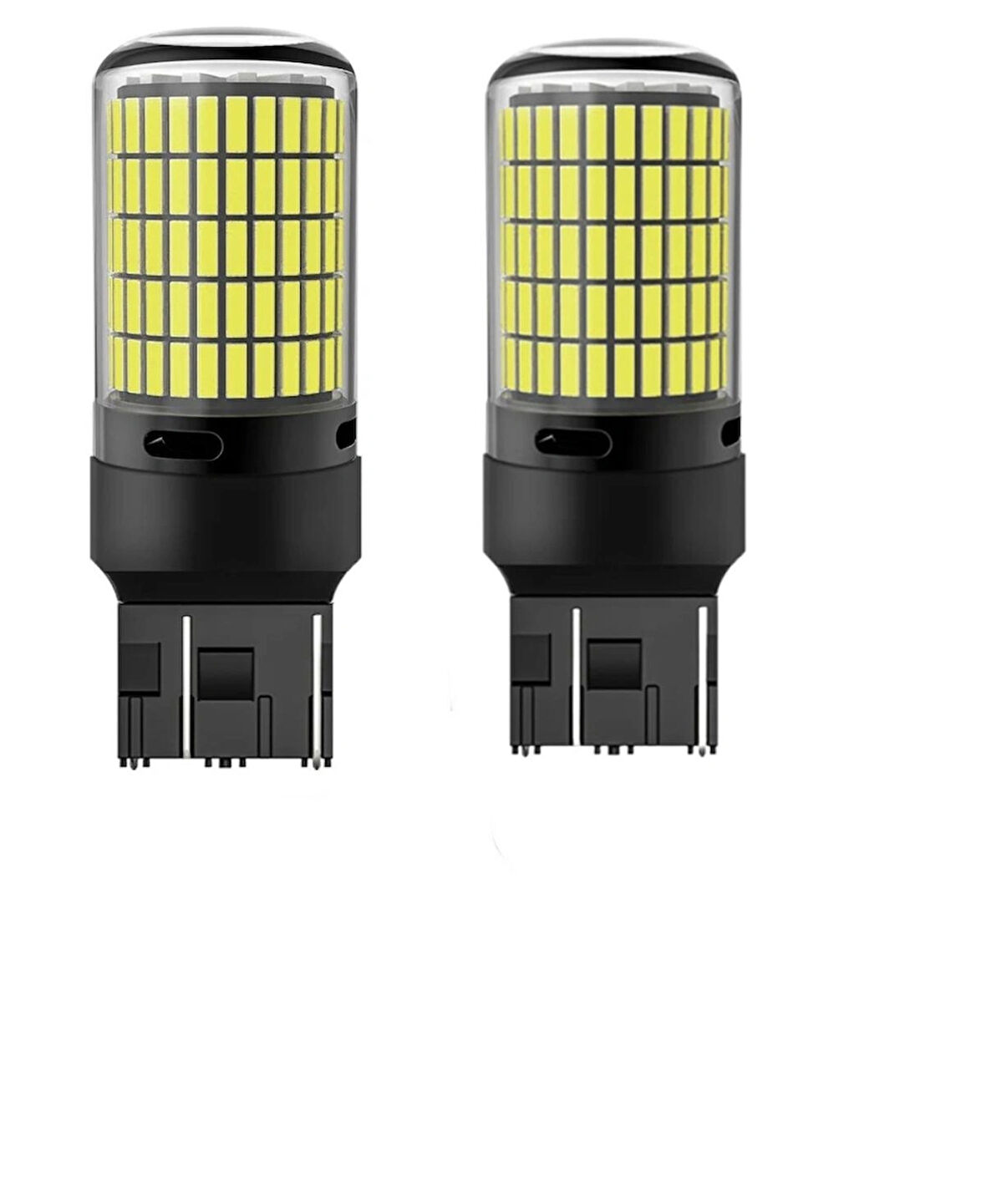 Point Dekoratif led ampul çift duy beyaz T20 144led 21w Stop Sinyal Ampulü