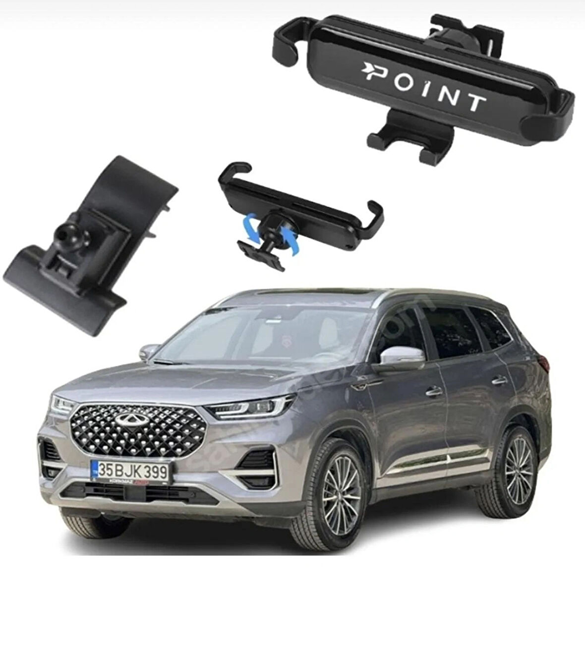 Point Chery Tiggo 8 Pro Araca Özel Cep Telefon Tutacağı Robotik Oynar Başlı 2023 Sonrası ONTA76